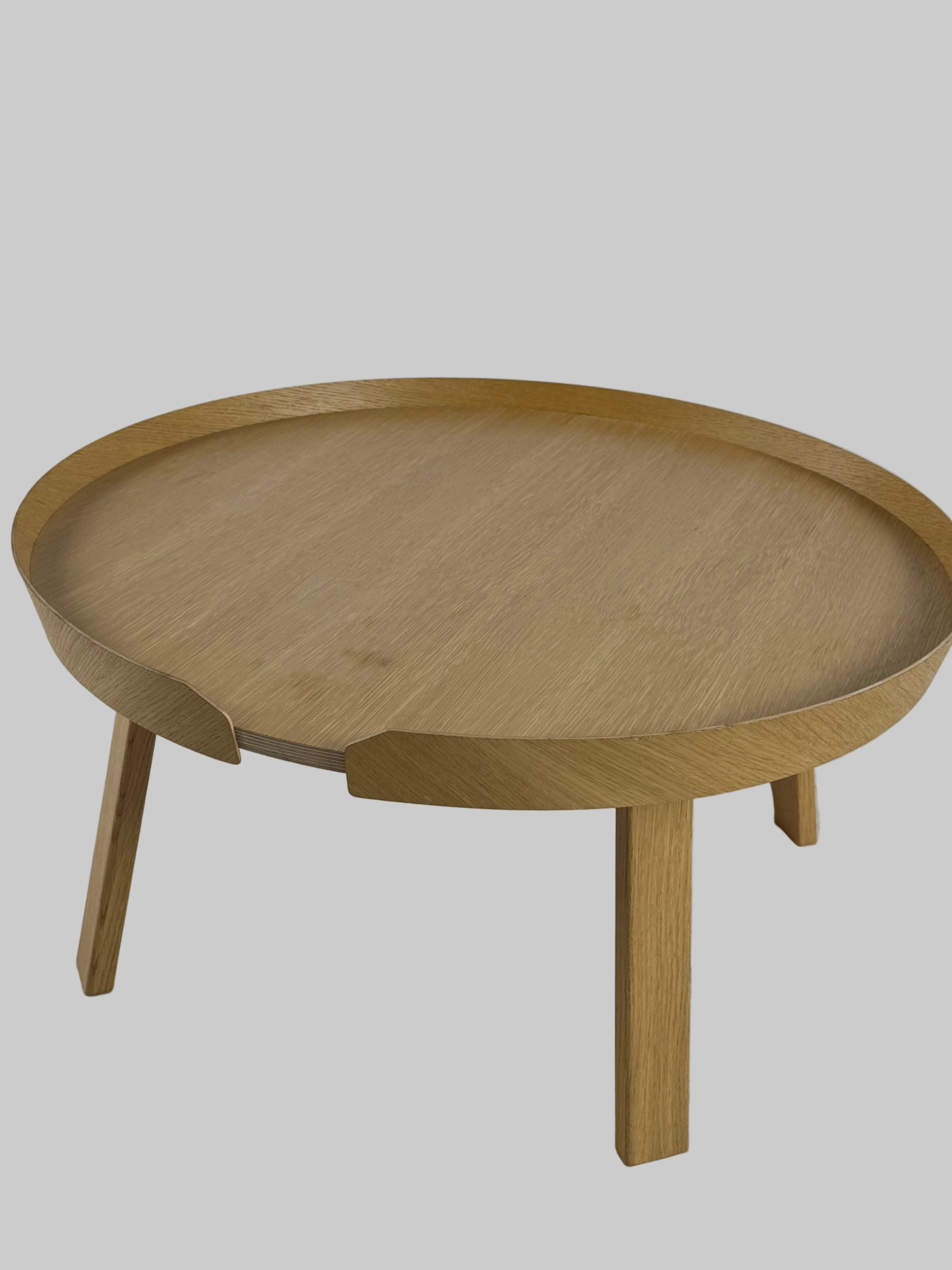 Muuto Around Sofabord – Natur Ø72 cm