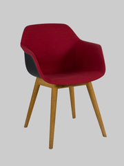 Four Design FourMe 44 Wood – Rød/Sort