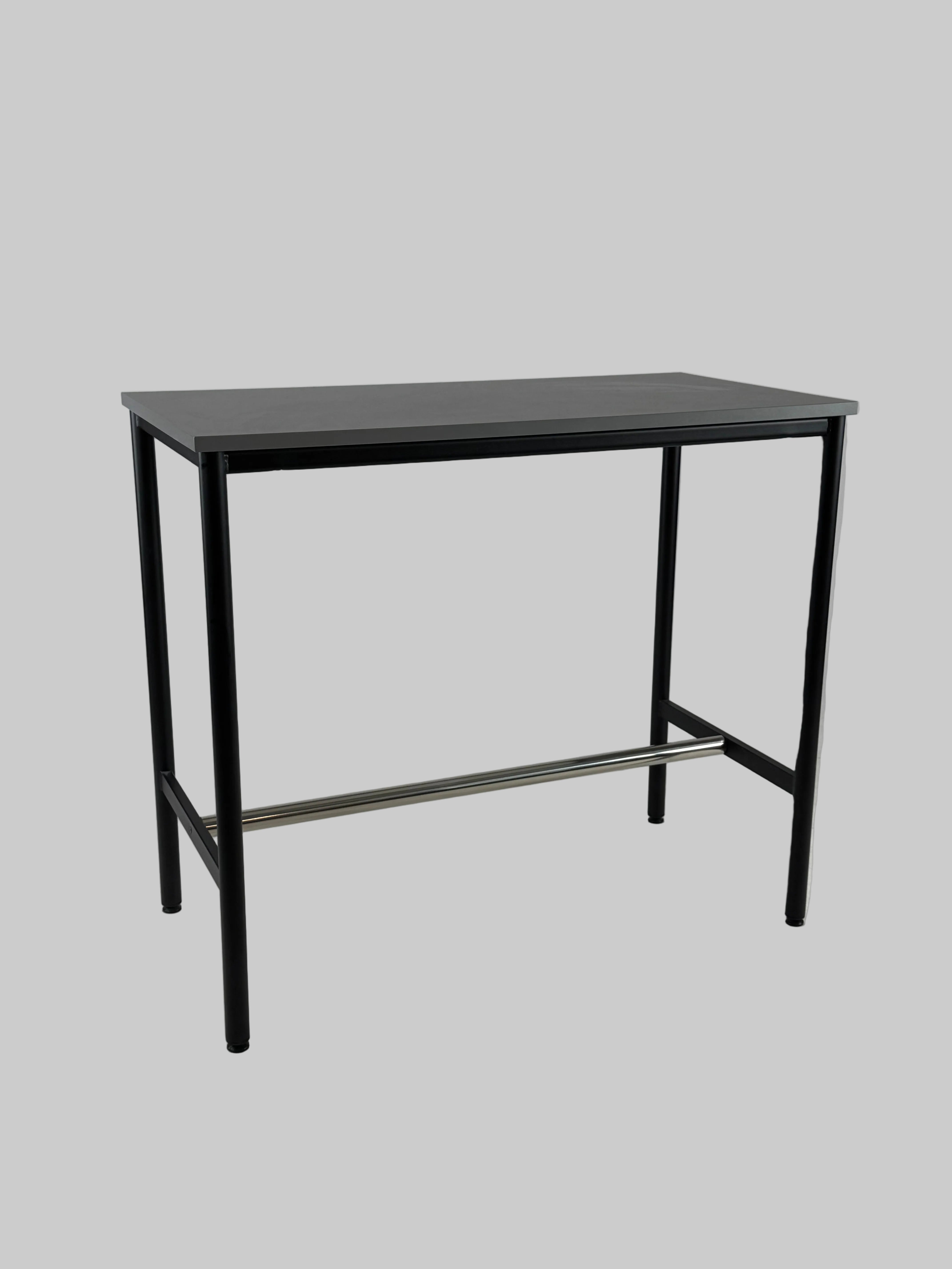Højbord – Grå/Sort Stel 120x60x105cm