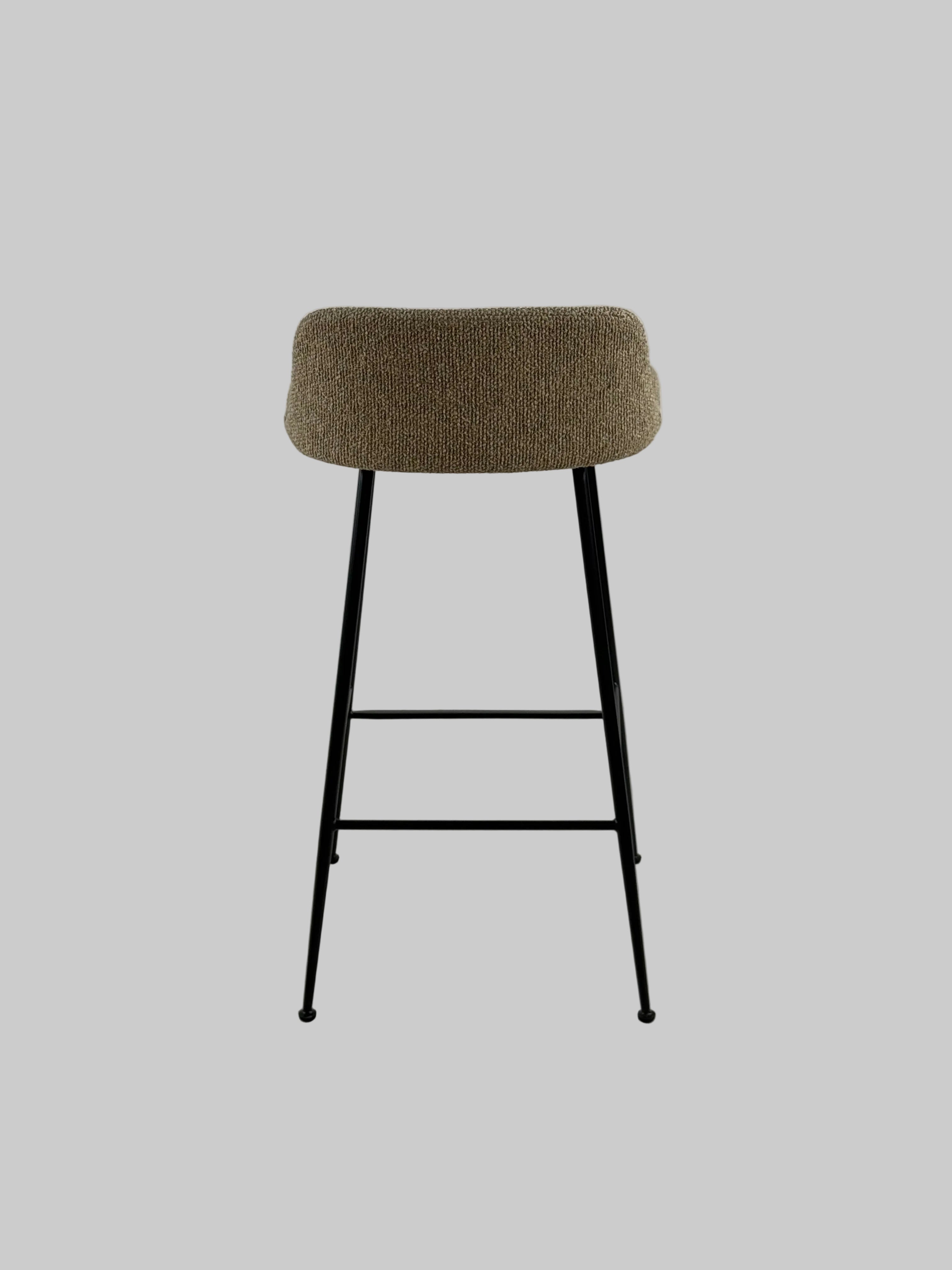 &tradition Rely Barstol – Beige/Sort Stel SH 65 cm