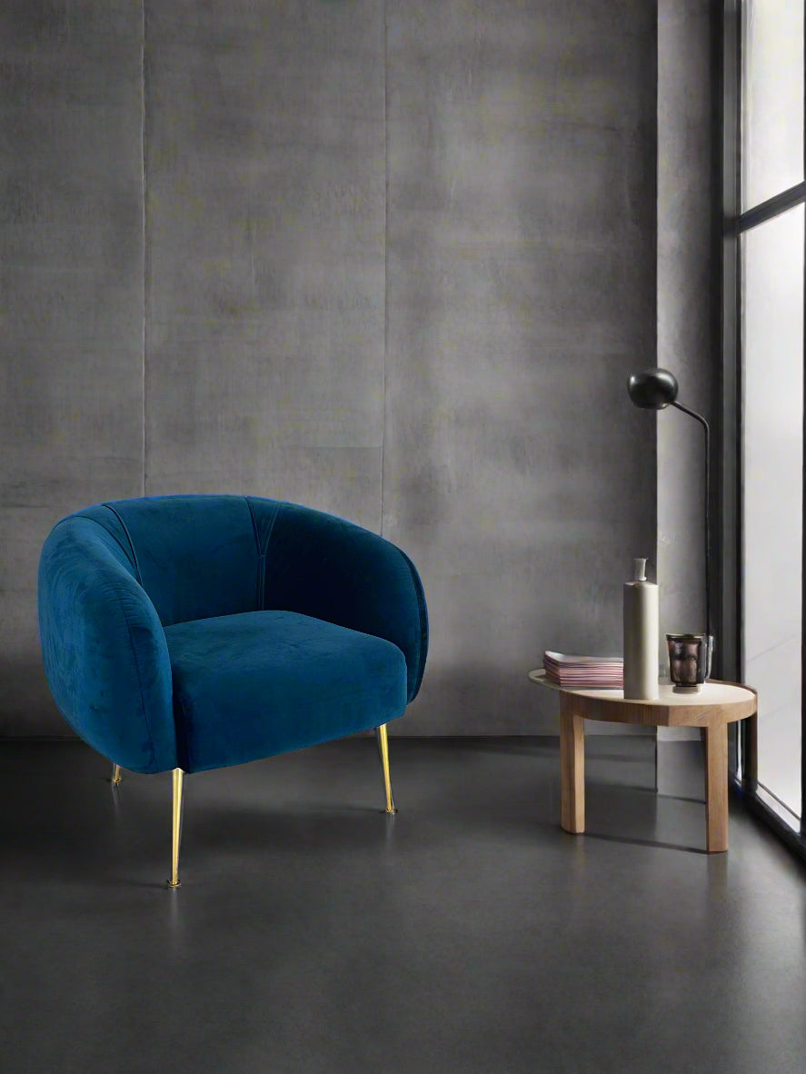 Velour Lounge Chair fra Sofacompany