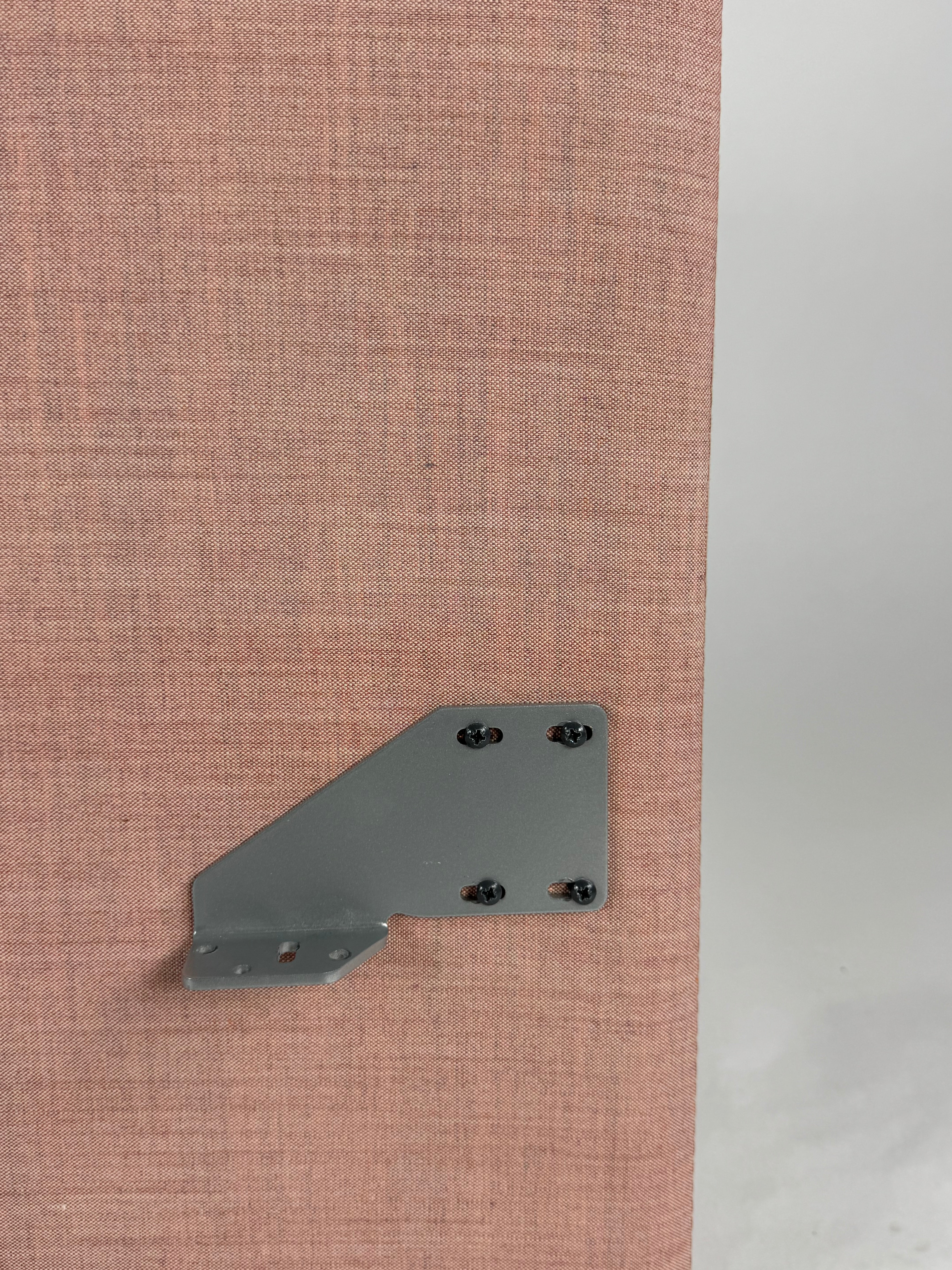 Bordskærm – Lyserød 85x80 cm