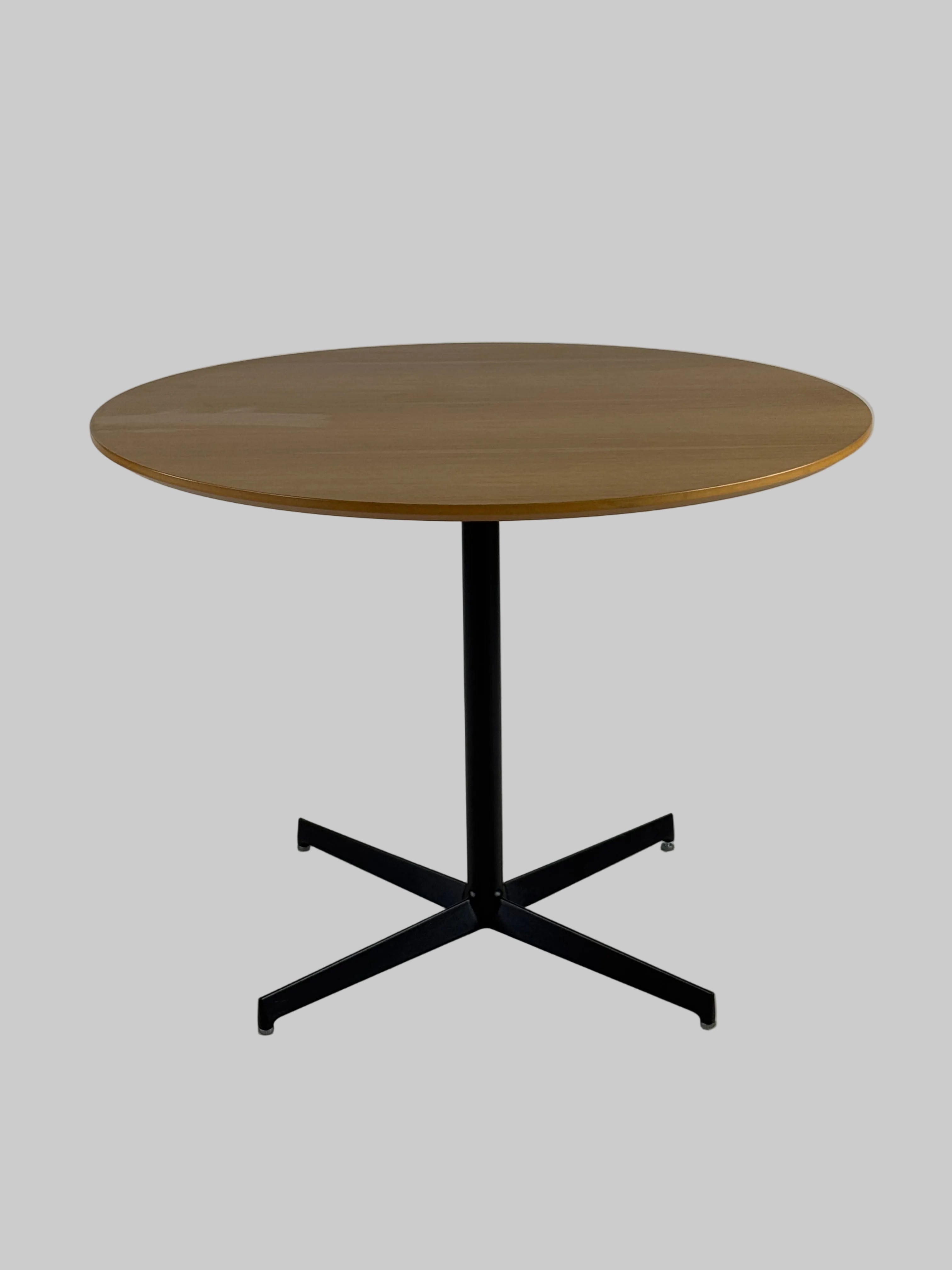 Pedrali Laja Bord - Natur/Sort Stel Ø100 cm