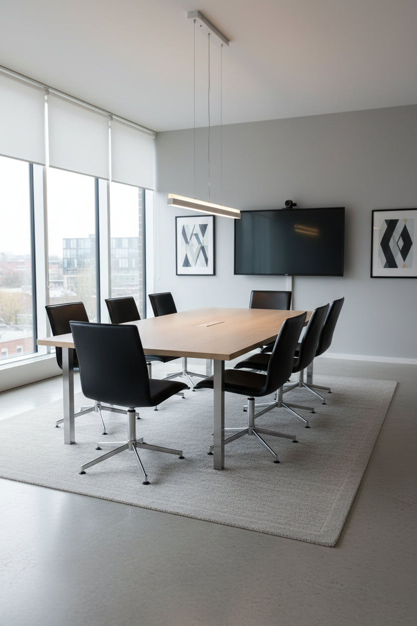 Magnus Olesen Inferno Stol – Sort Læder