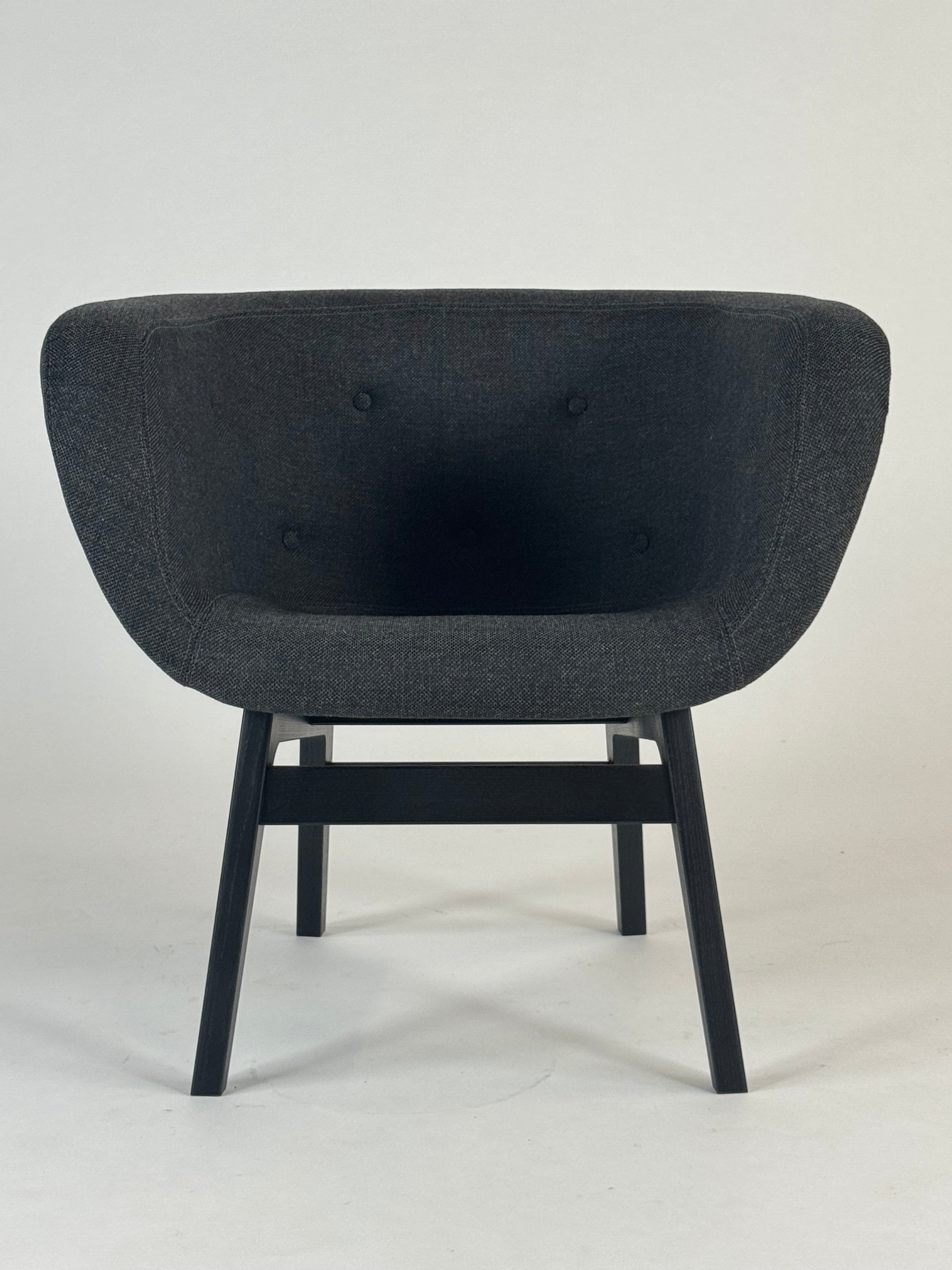 +Halle | Chester Loungestol (Sort)