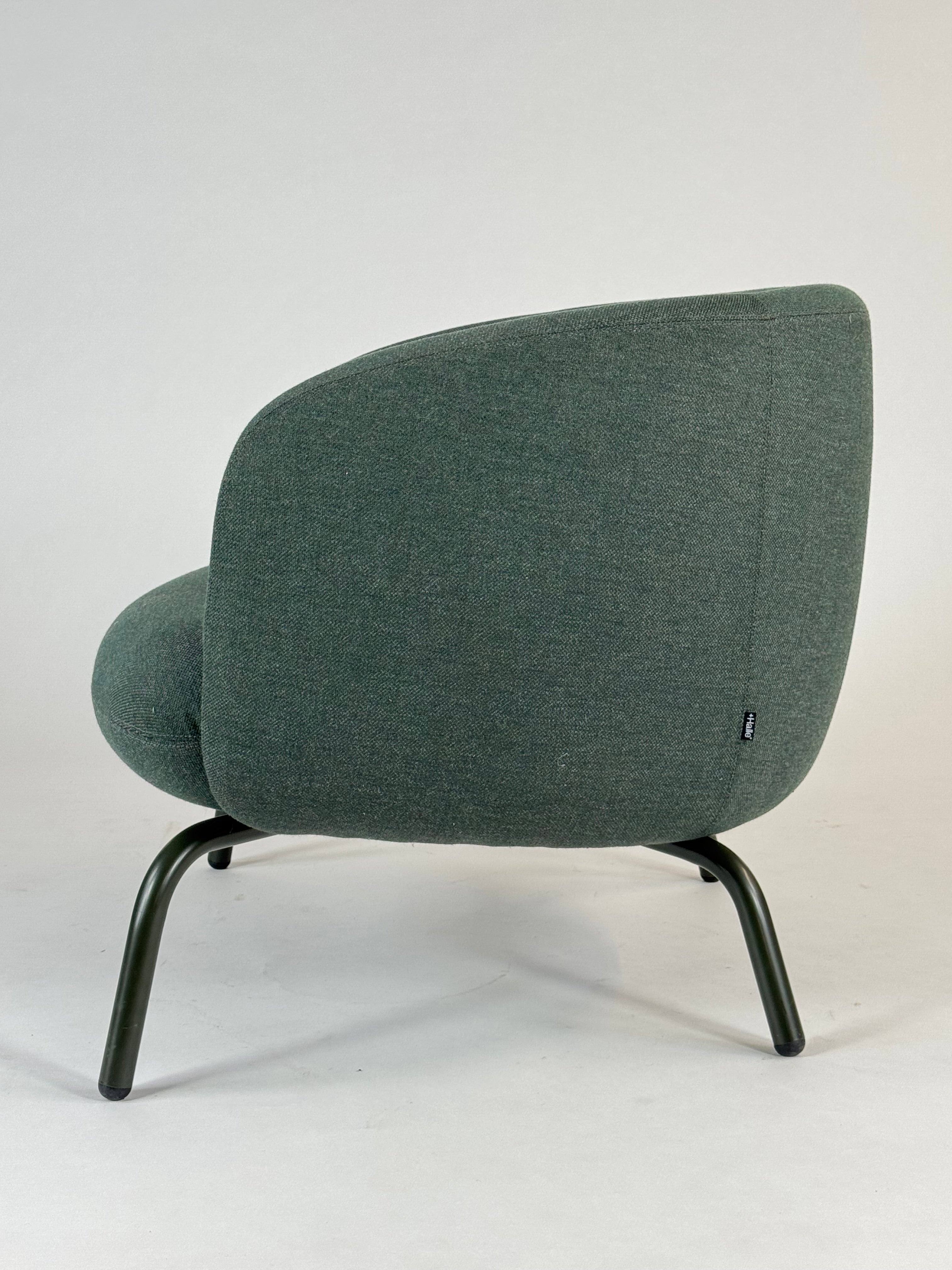 +Halle | Nets Club Chair (Kvadrat Rewool 987)