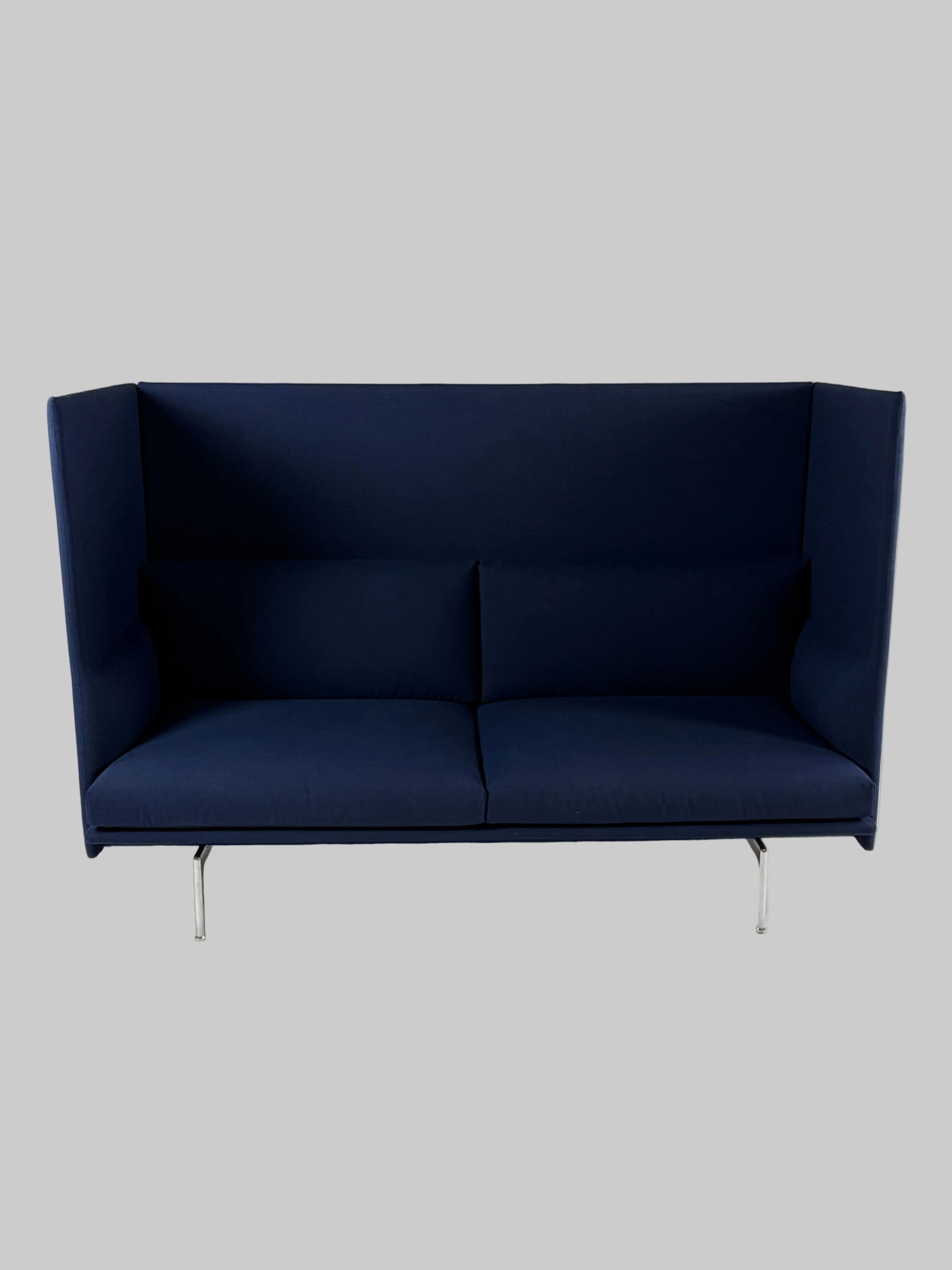 Muuto Outline Highback 2-Seater Sofa – Mørkeblå
