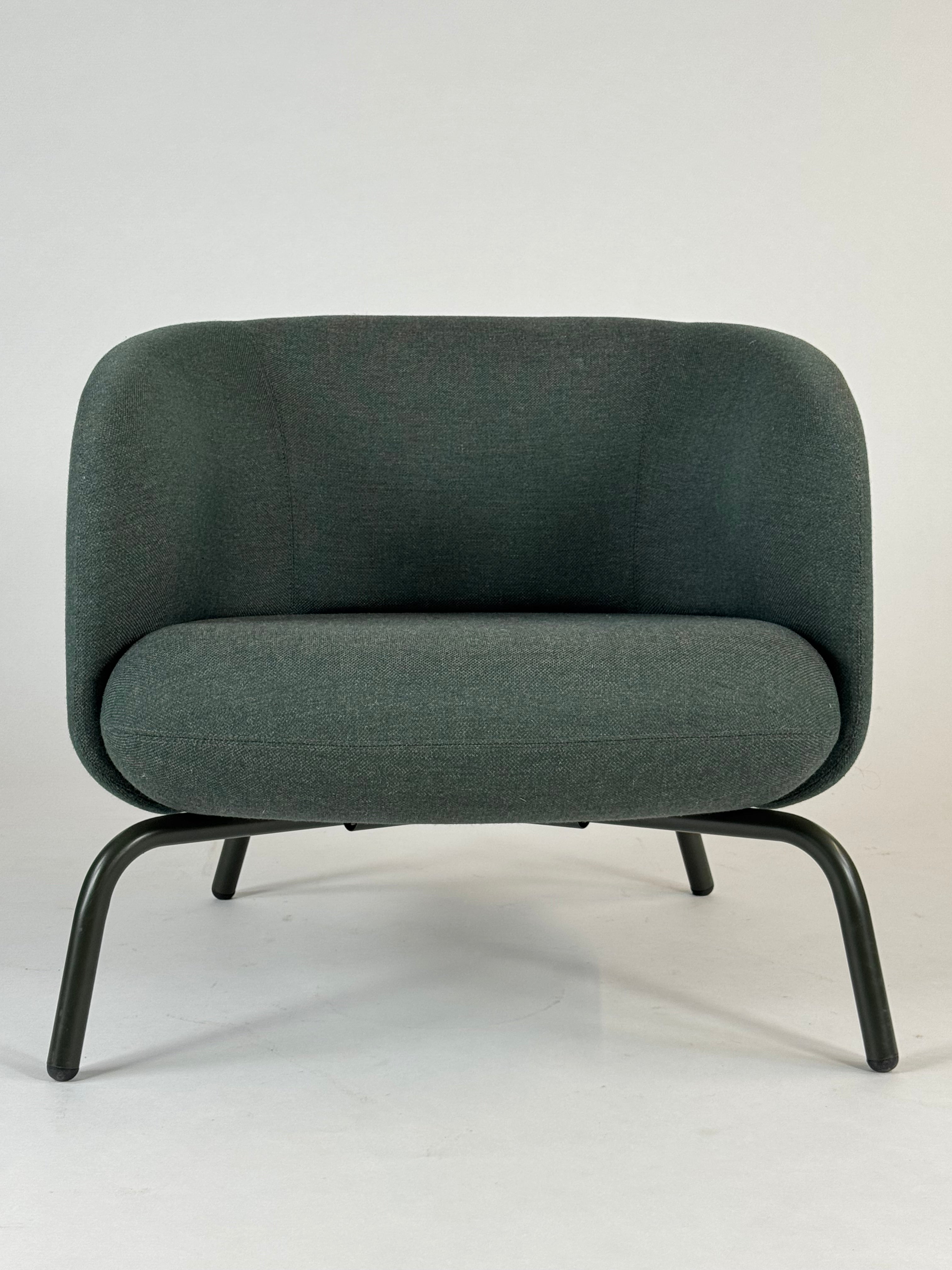 +Halle | Nets Club Chair (Kvadrat Rewool 987)
