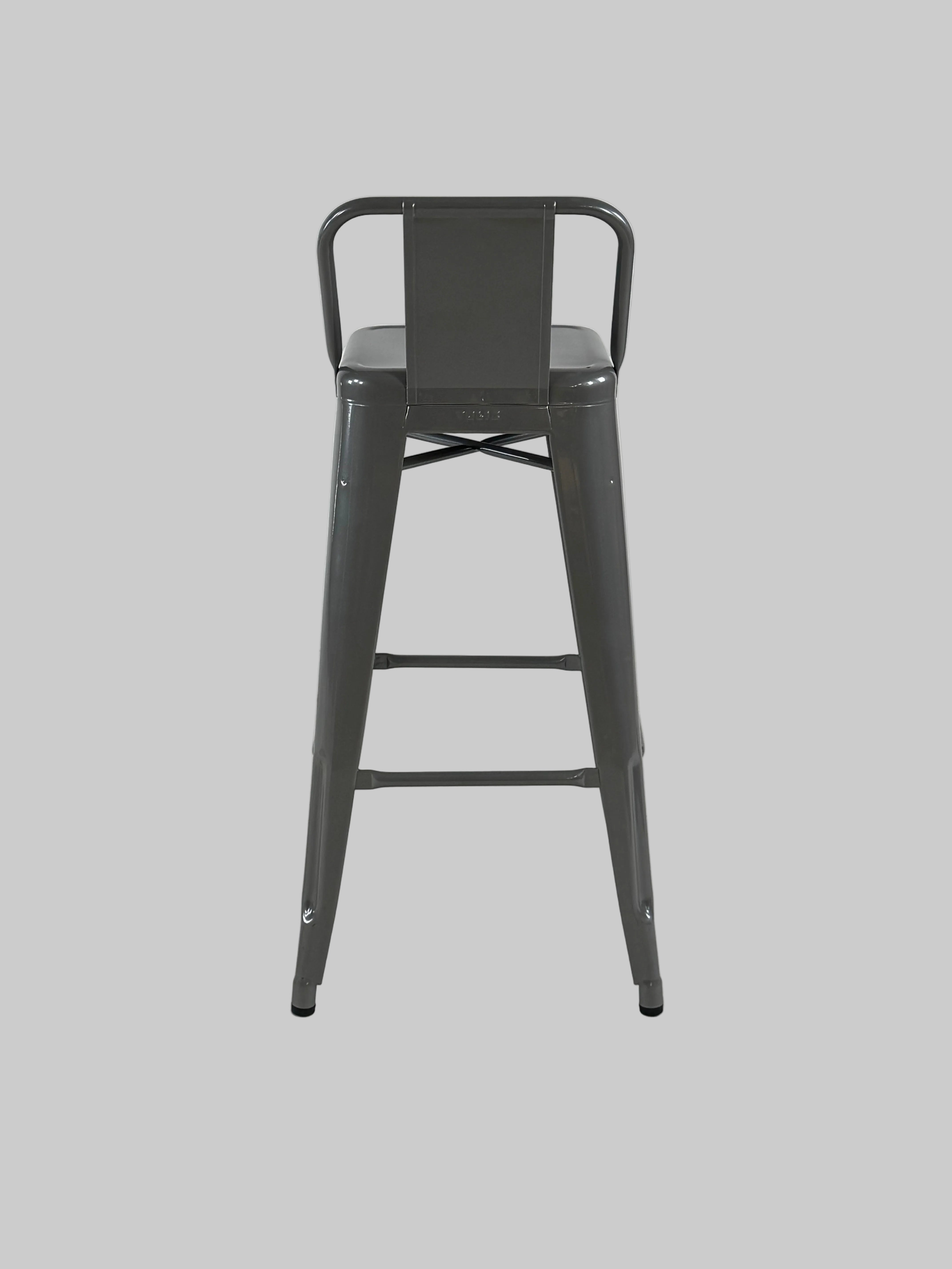 Tolix HPD75 Barstol – Grå SH 75 cm