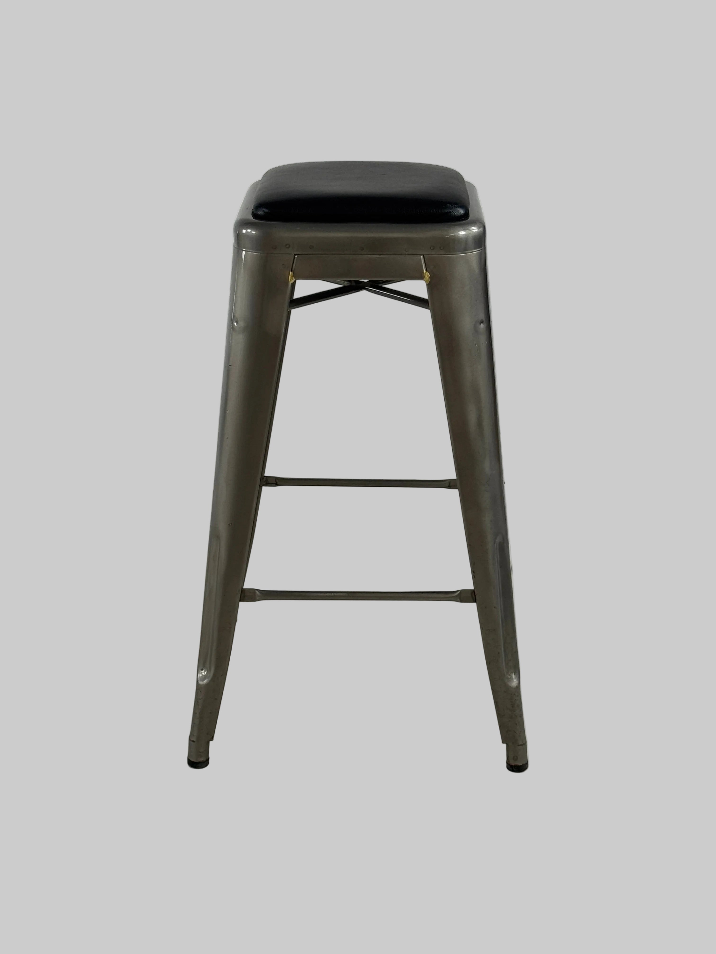 Tolix H75 Barstol – Grå SH 75 cm
