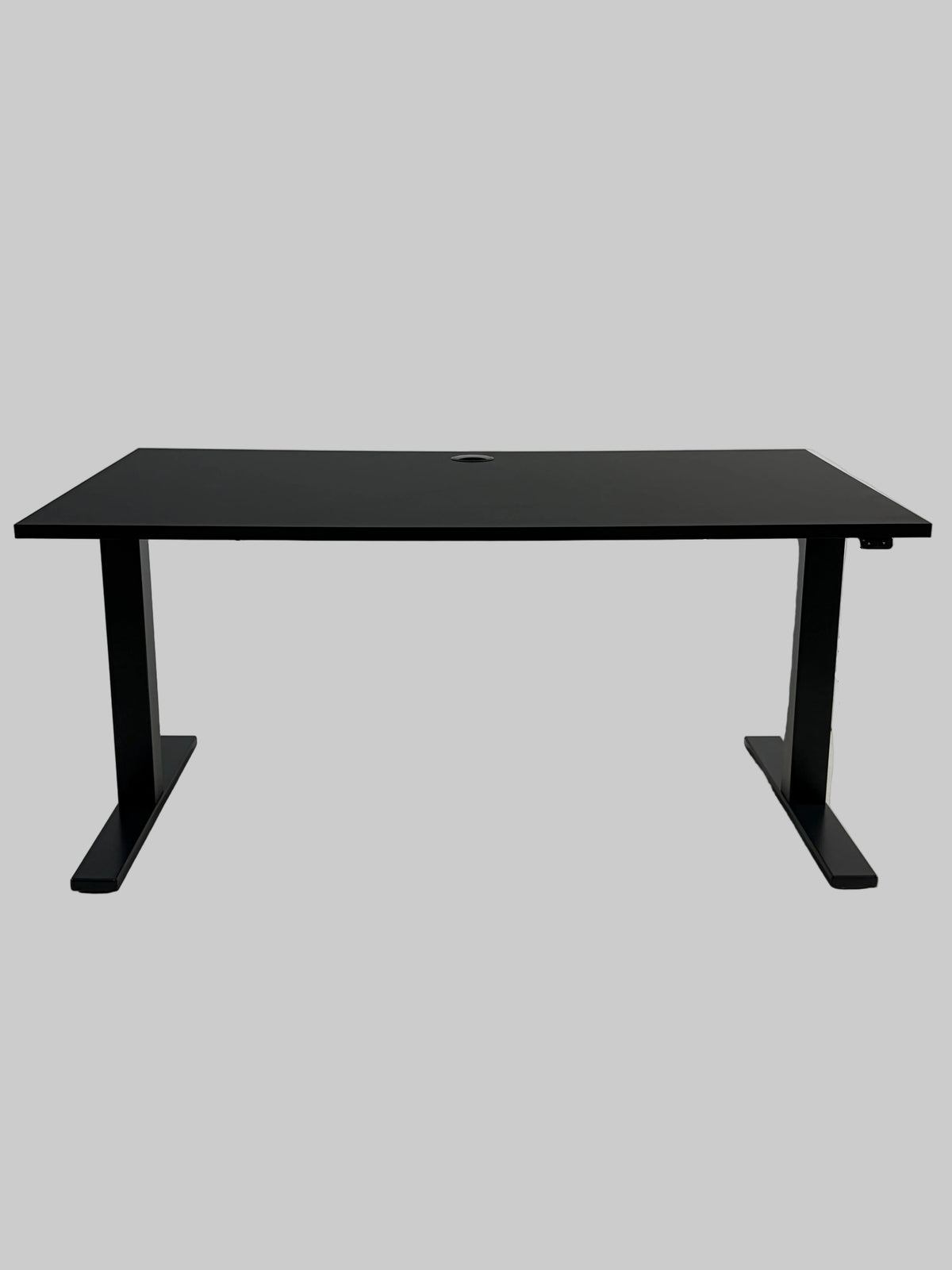 ScanOffice Hæve/sænkebord – Sort/Antracit Stel 160x80cm