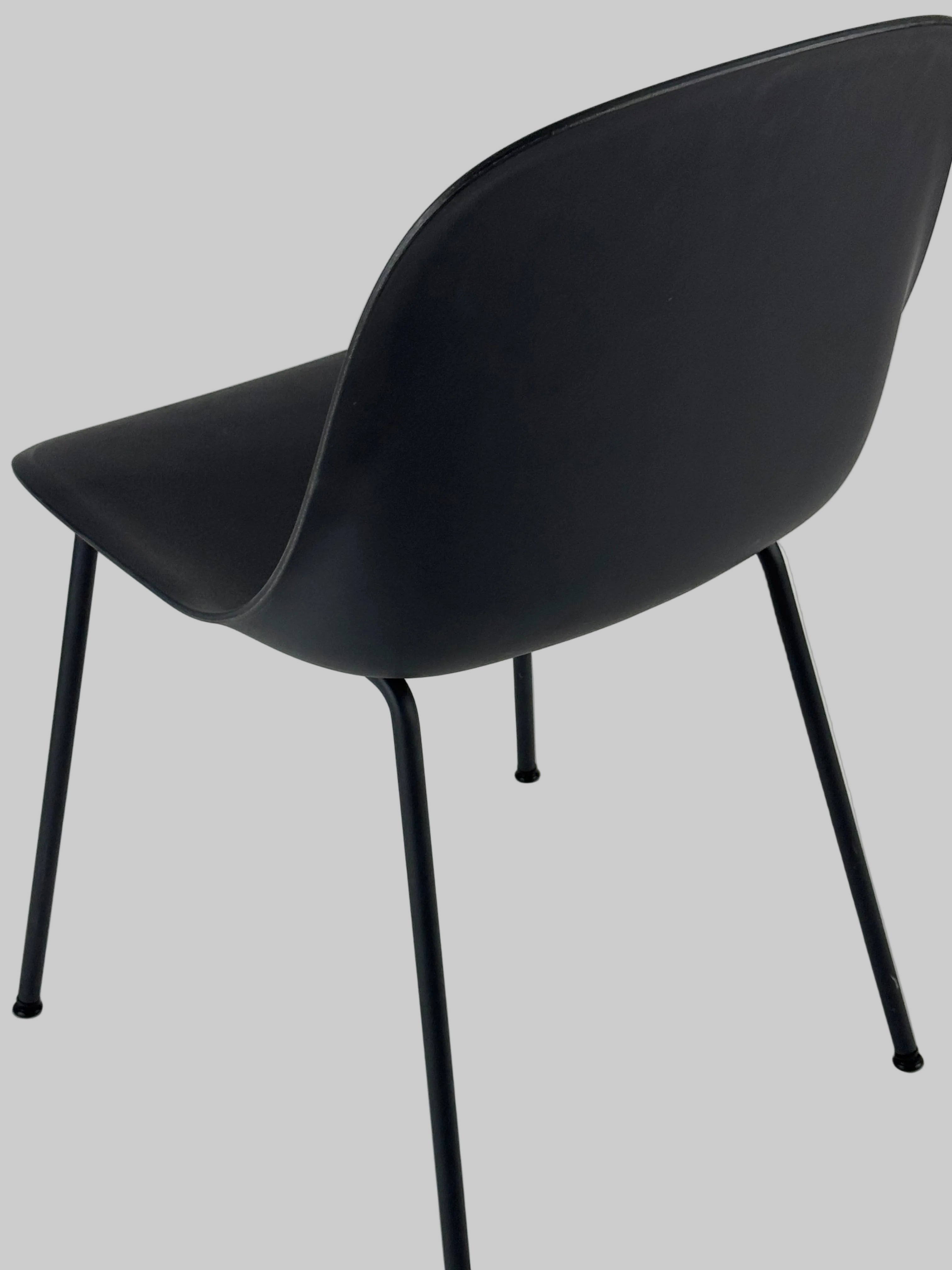 Muuto Fiber Side Stol - Sort