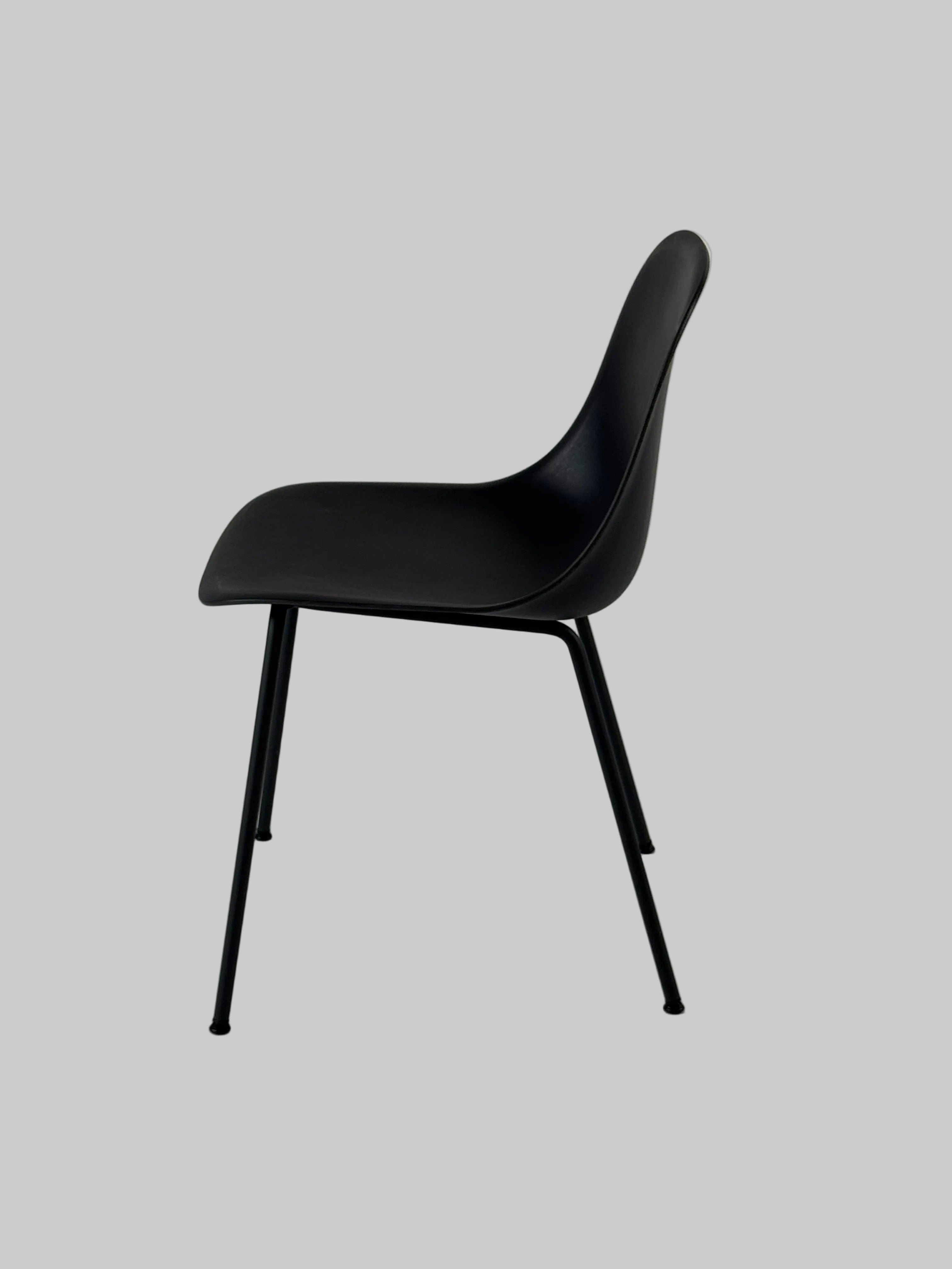 Muuto Fiber Side Stol - Sort