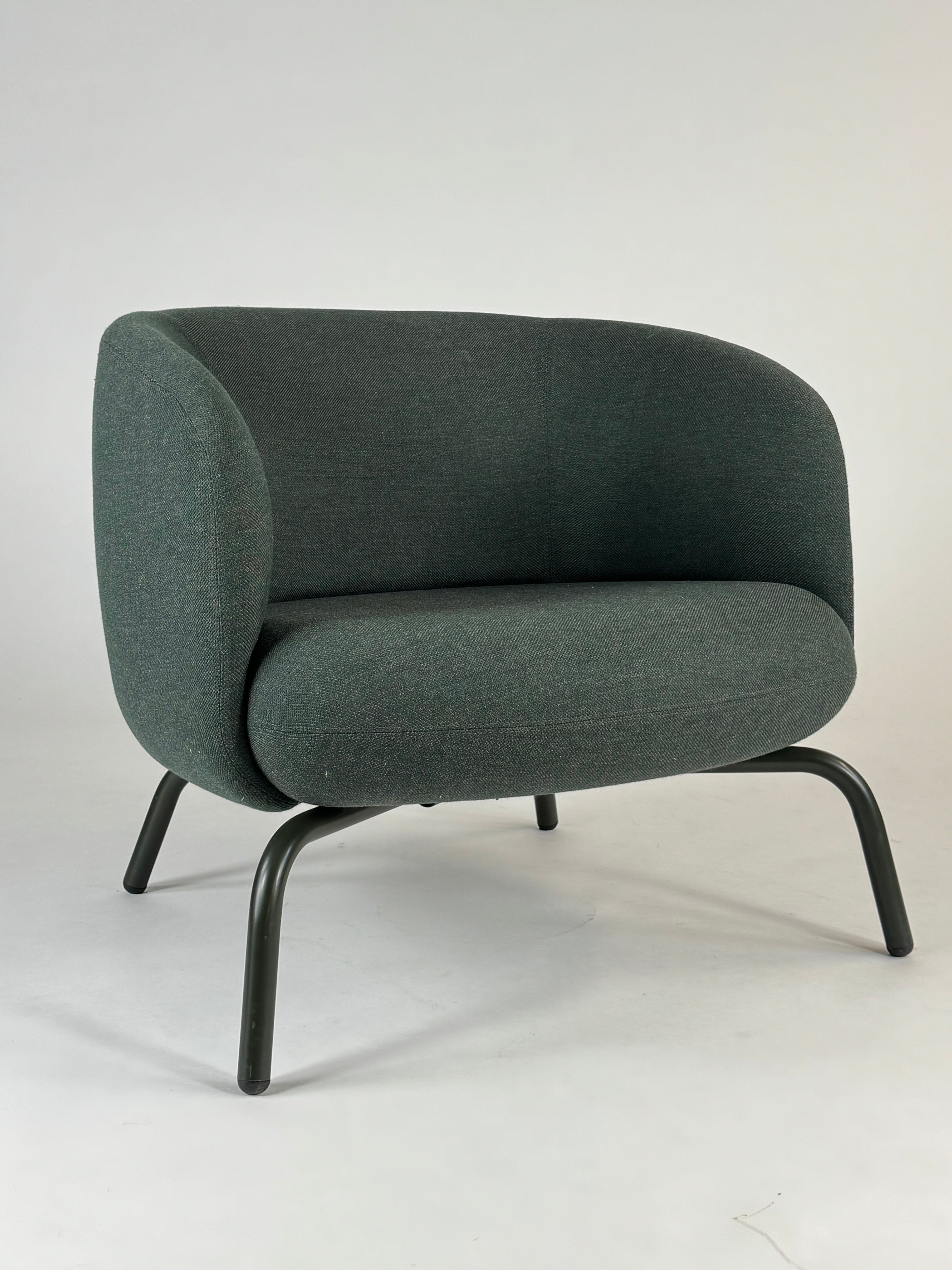 +Halle | Nets Club Chair (Kvadrat Rewool 987)