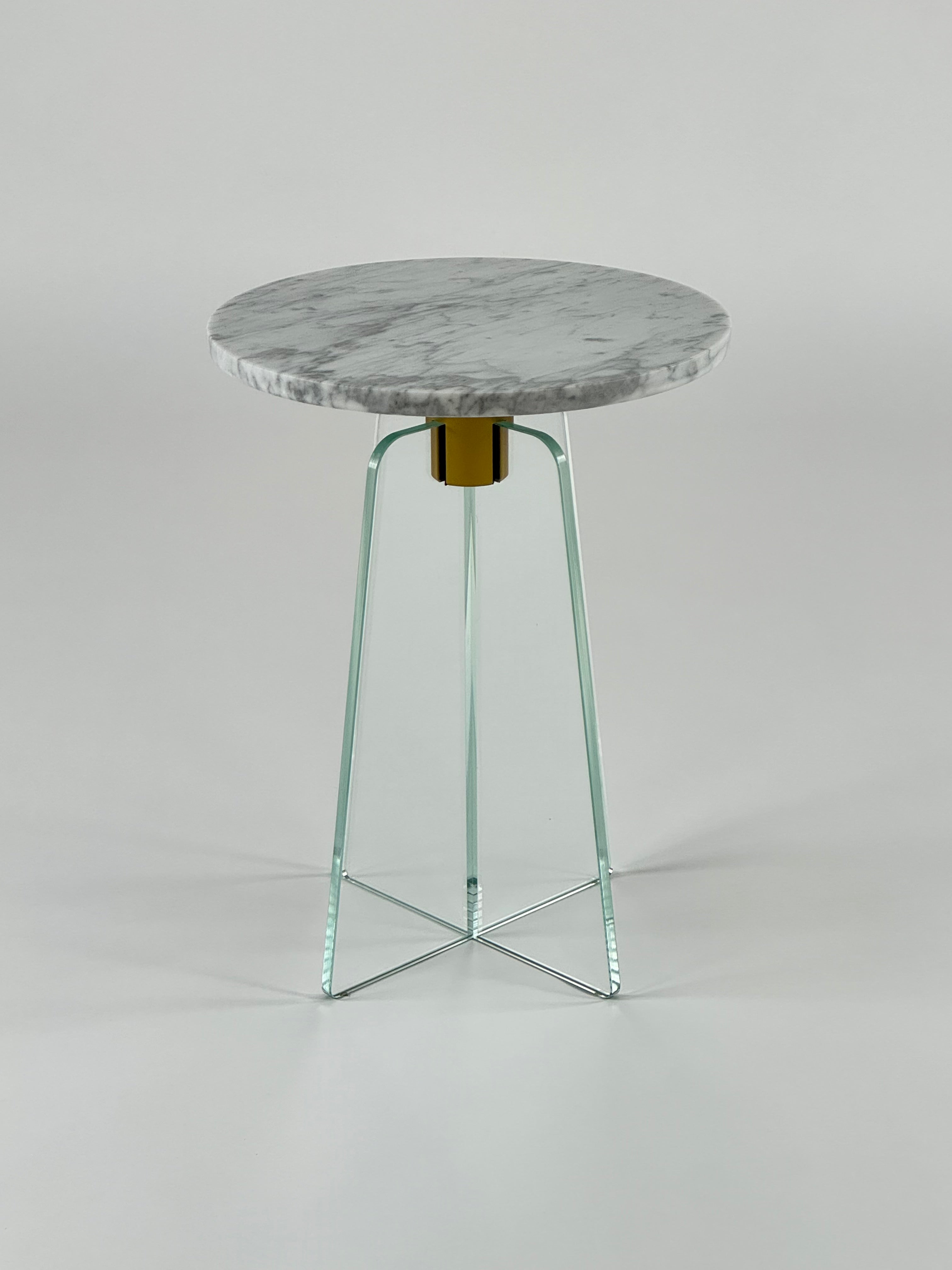 Million Cupola Sofabord - Hvid Marmor