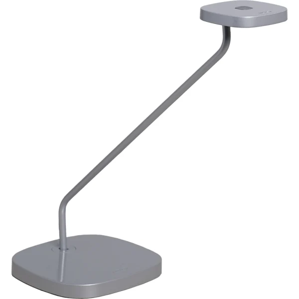 Luxo Trace bordlampe med USB lader i sølv - Fabriksny