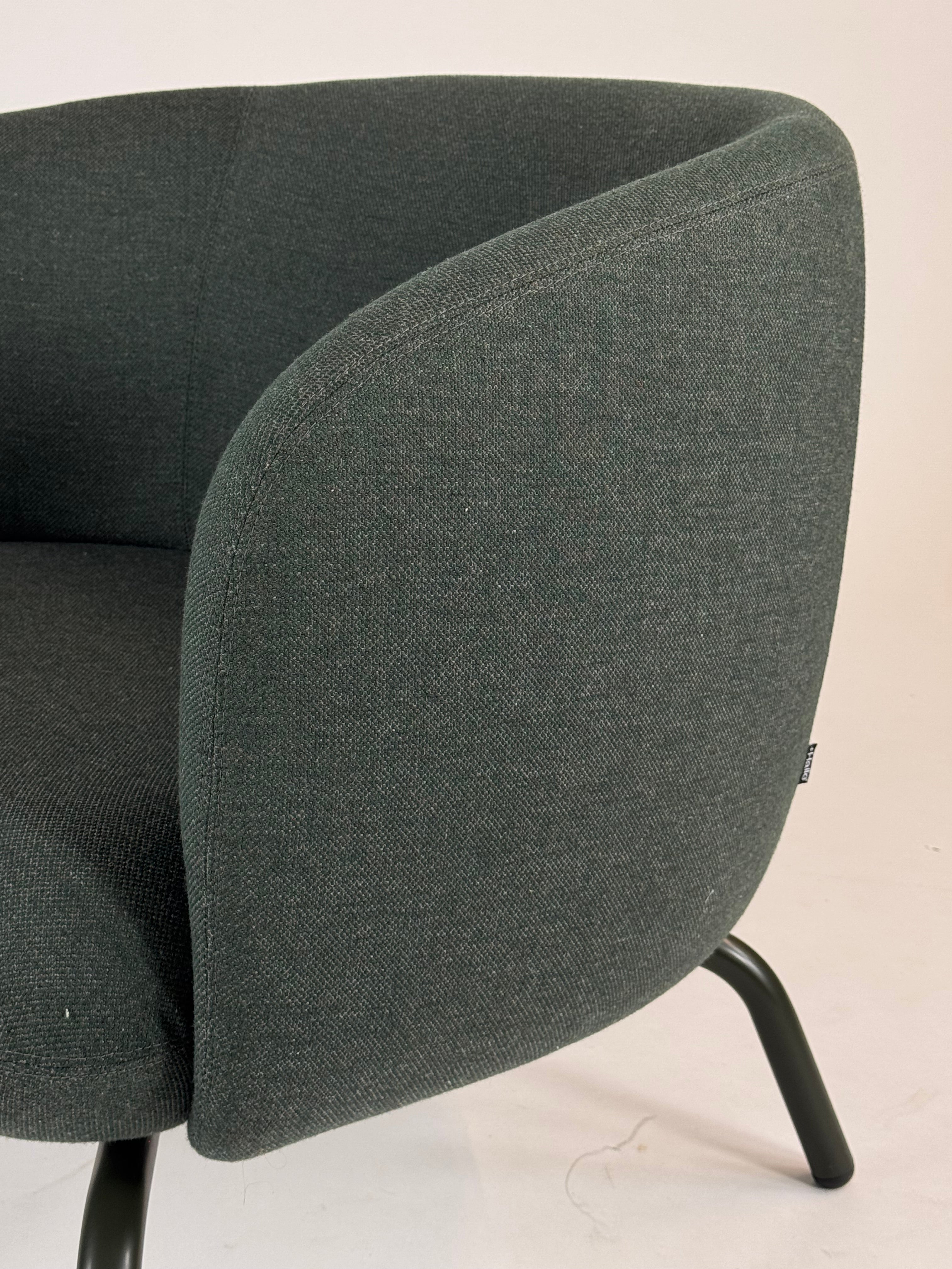 +Halle | Nets Club Chair (Kvadrat Rewool 987)