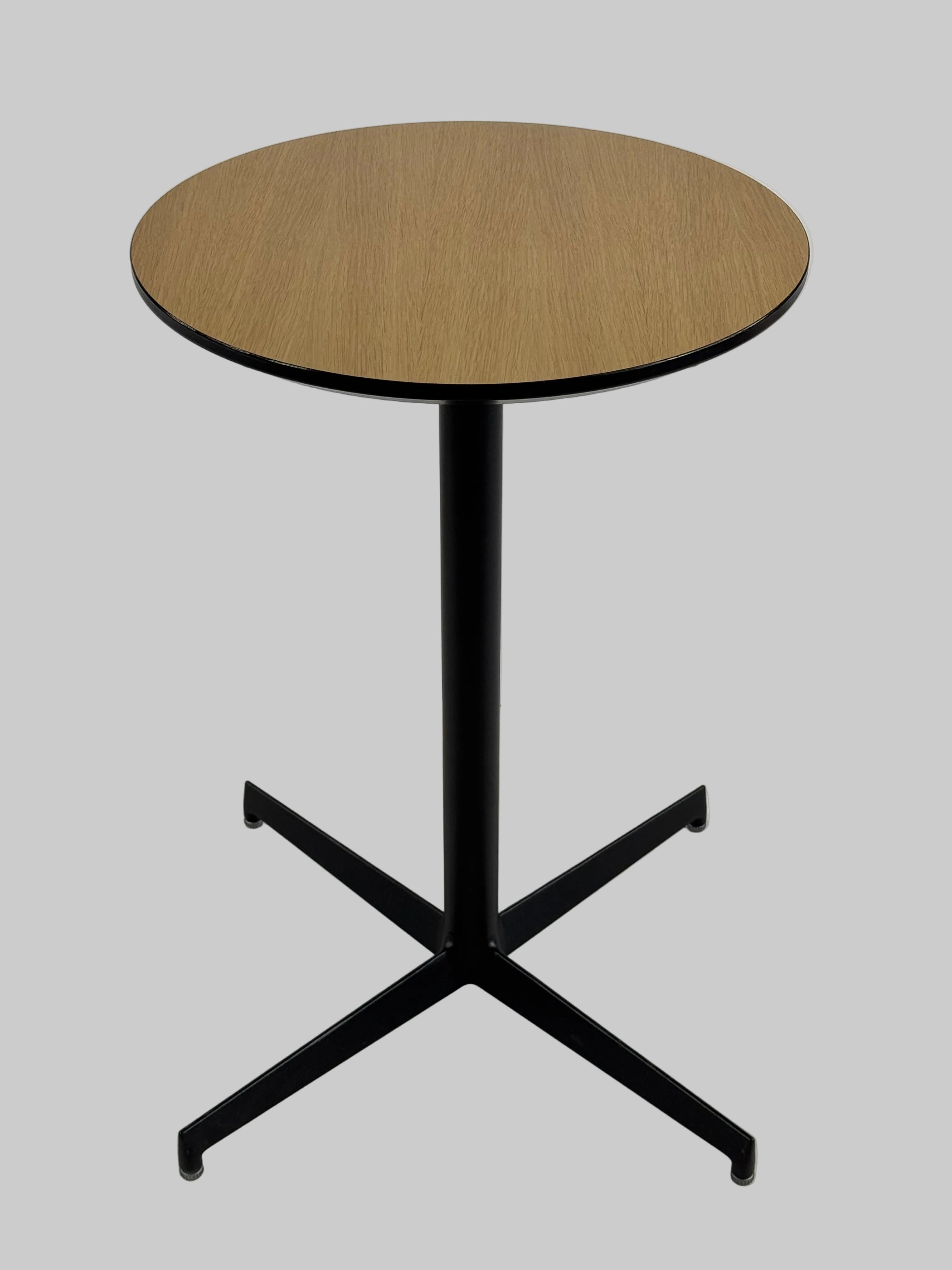 Pedrali Laja Bord - Natur/Sort Stel Ø50 cm