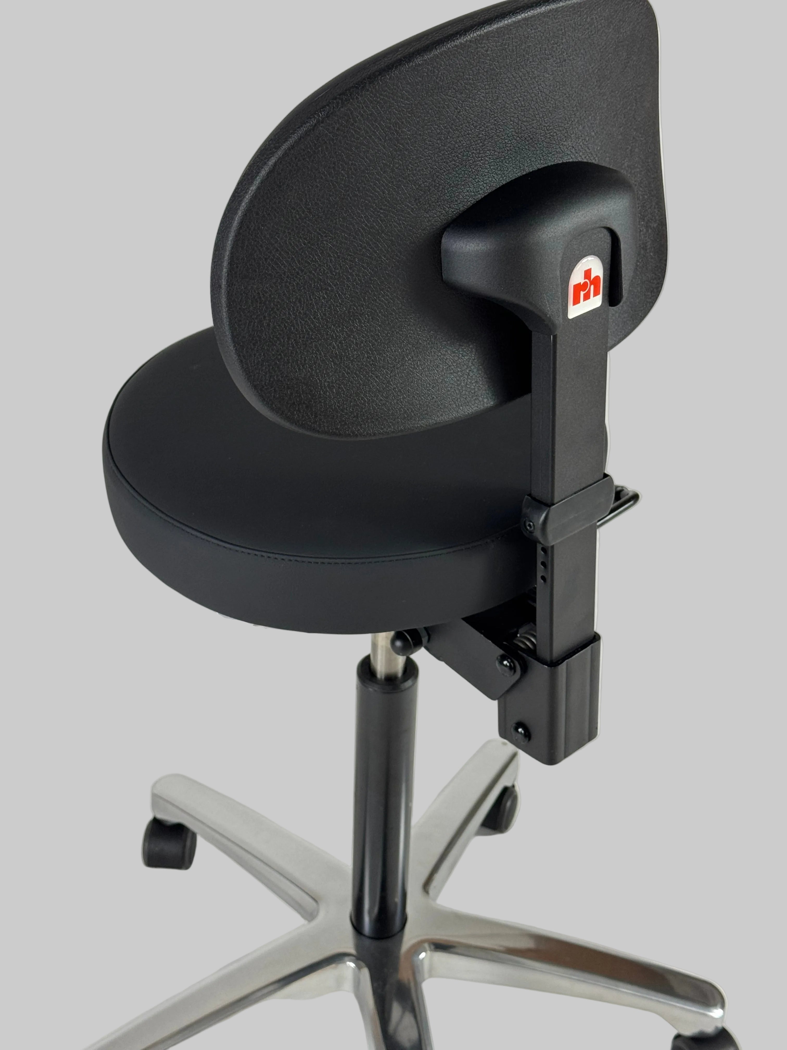 RH Support 4511 Kontorstol – Sort/Krom Stel