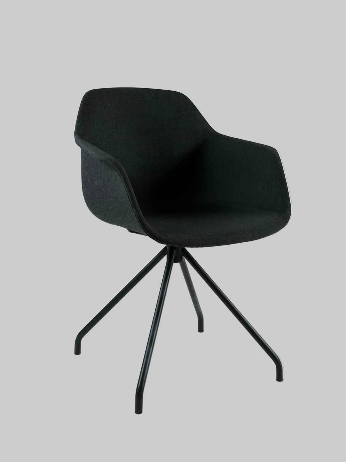 Four Design FourMe 11 Stol – Mørkegrå/Sort Stel