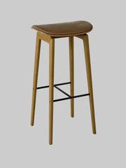 NORR11 NY11 Barstol – Beige/Natur Stel SH 75 cm