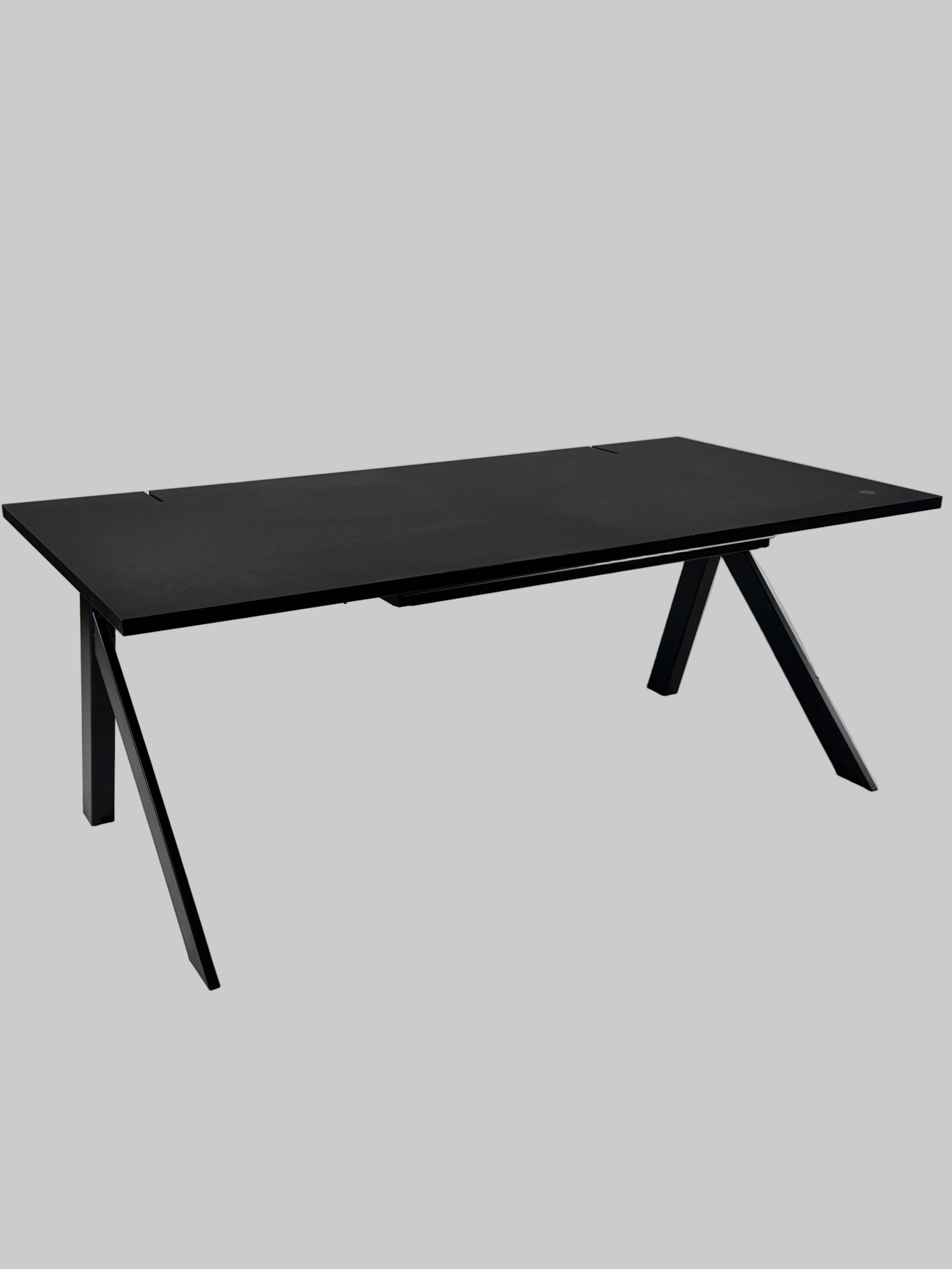 JensenPlus K2 Hæve/sænkebord – Sort 180x90cm