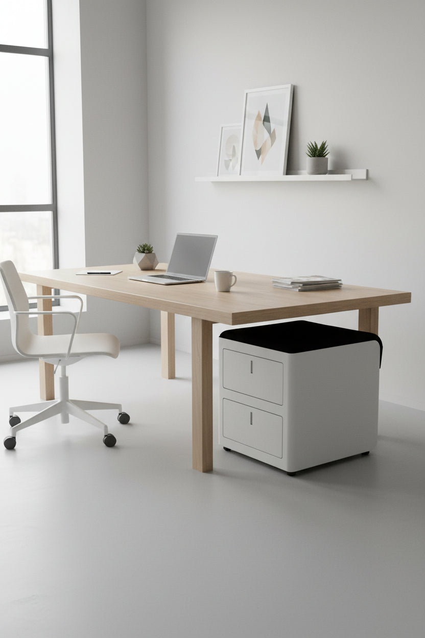 Dieffebi cBox Skuffemodul – Hvid/Sort