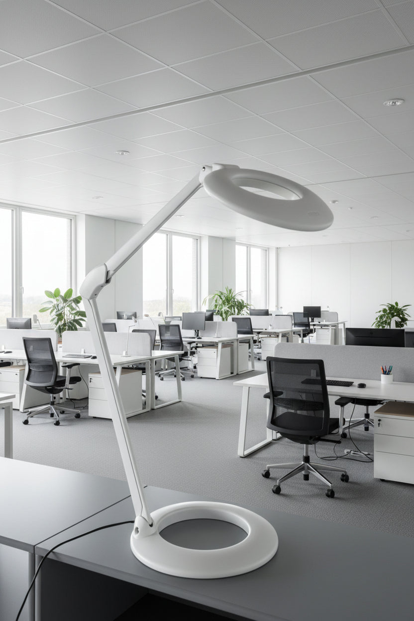 Luxo Ovelo LED Bordlampe – Hvid