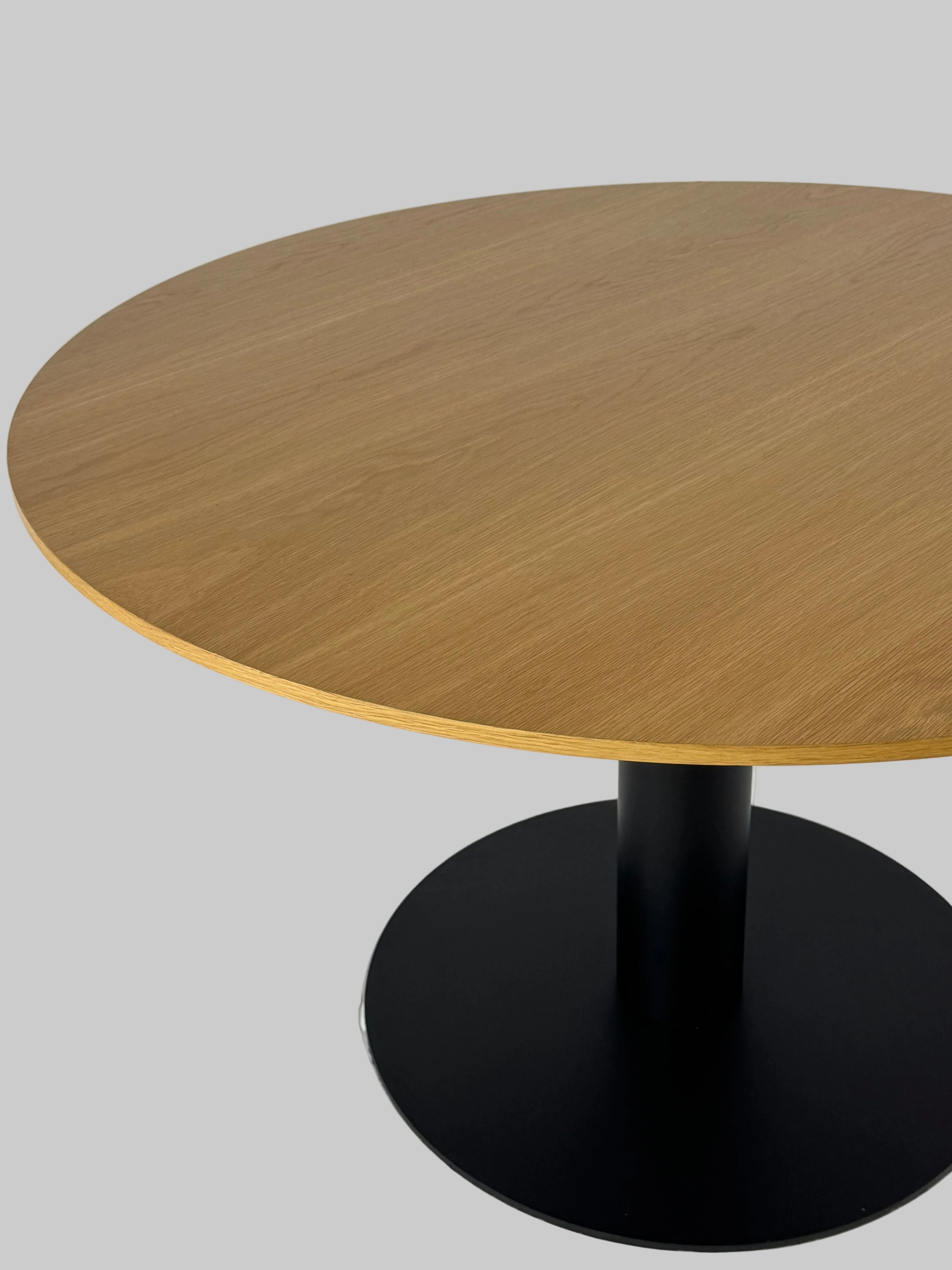 &Tradition InBetween SK12 Bord - Natur/Sort Stel Ø120 cm