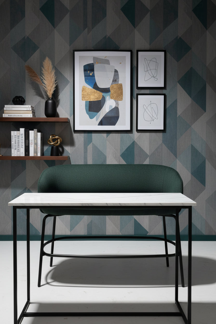 +Halle Nest High Sofa – Mørkegrøn