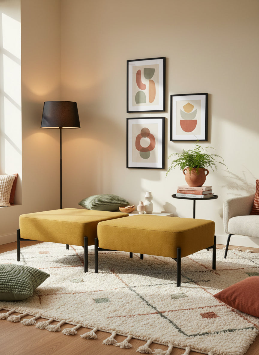 Holmris B8 | Tweet Puf (Mustard)