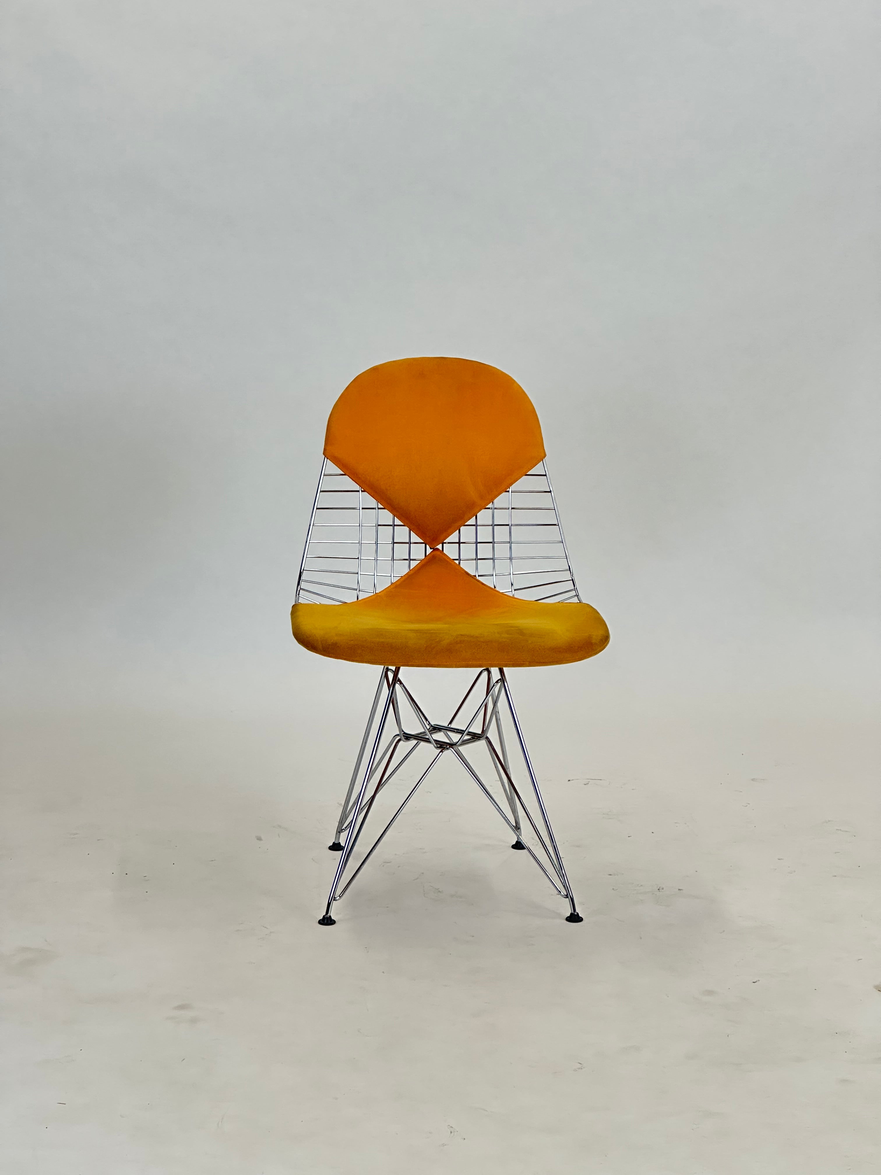 Wire Side Chair "Bikini" (Gul)