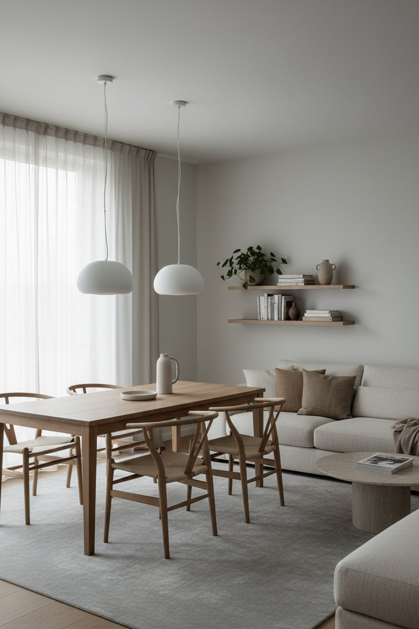 Muuto Fluid Pendel – Hvid Ø23 cm