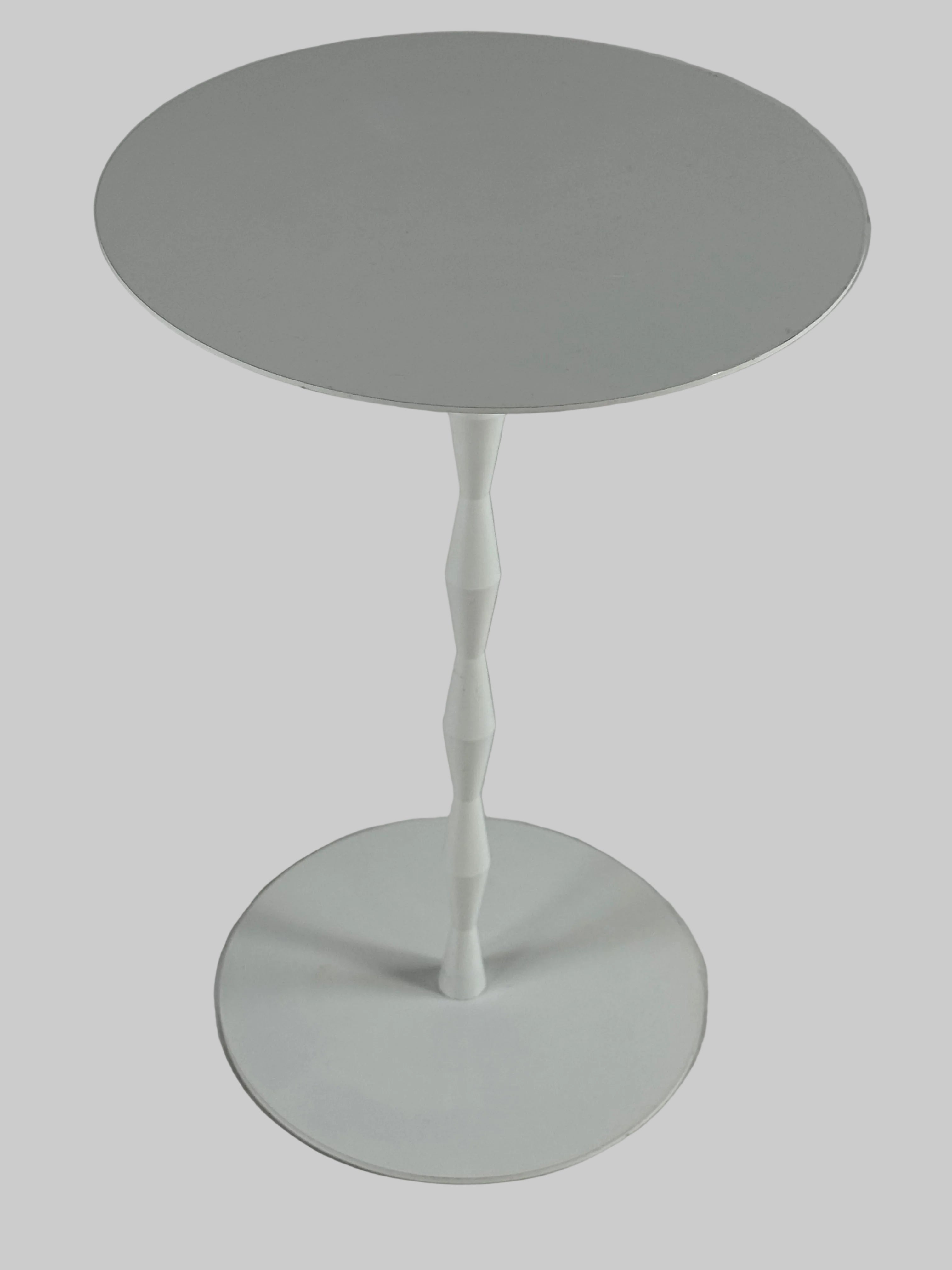Bonaldo Fortuny Sofabord – Hvid Ø36cm