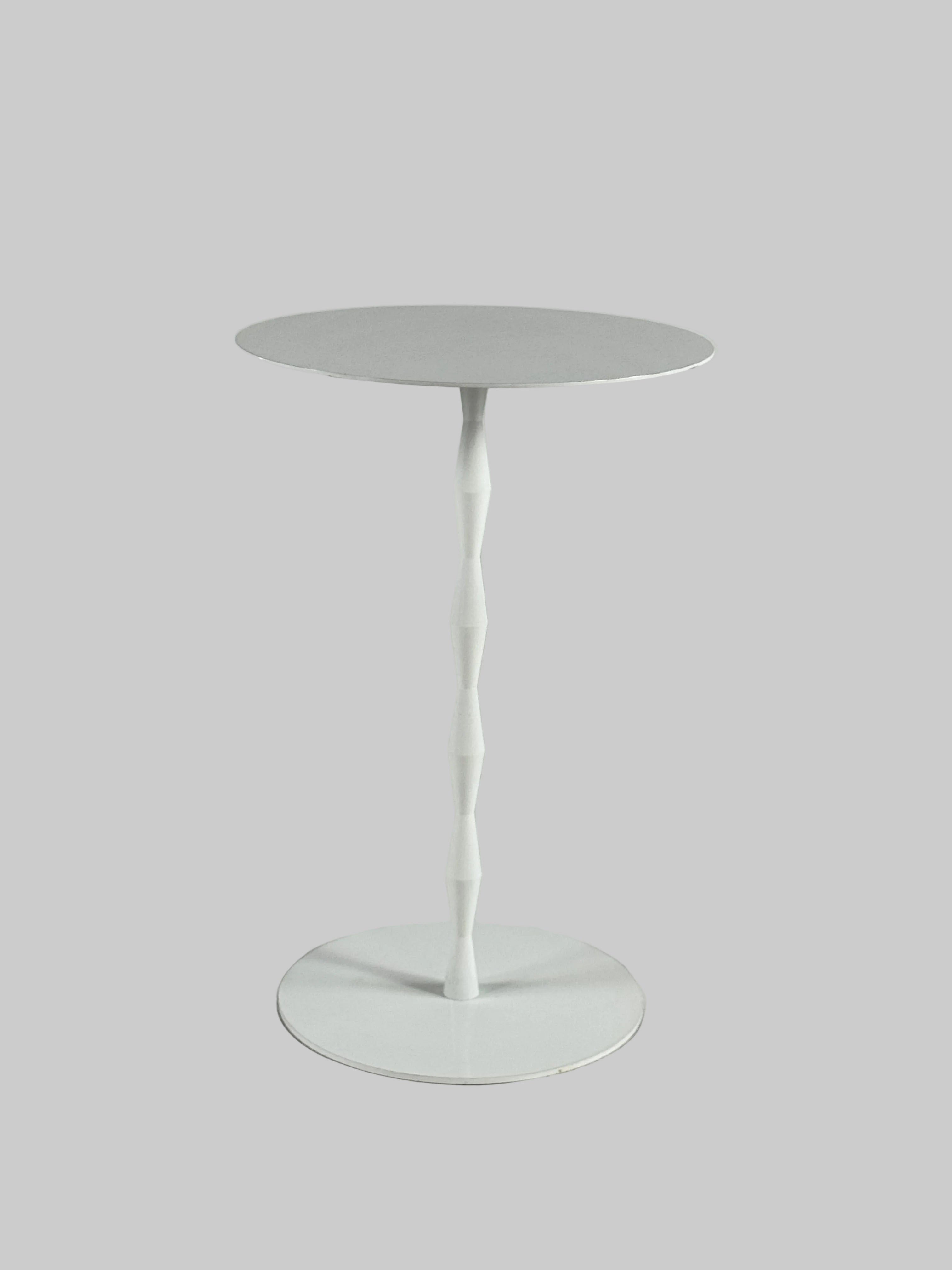 Bonaldo Fortuny Sofabord – Hvid Ø36cm