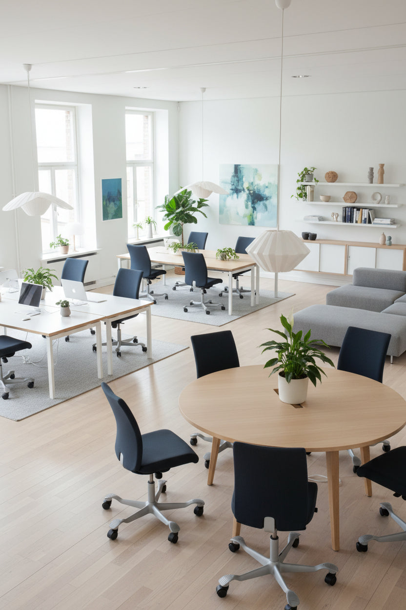 HÅG H04 4400 Kontorstol – Grå/Gråt Stel 165 mm