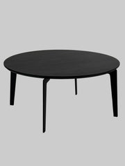 Fritz Hansen Join Sofabord – Sort Eg Ø80 cm