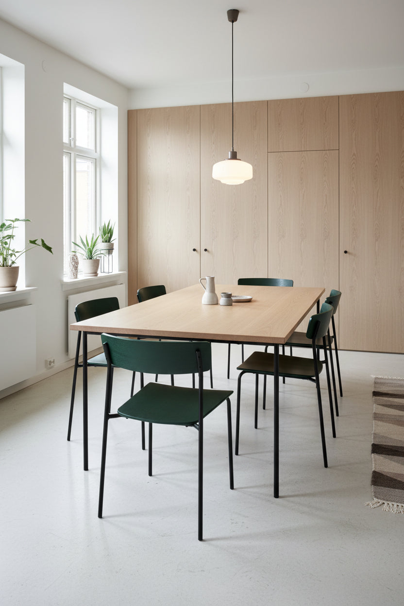 TAKT Cross Chair Tube – Mørkegrøn/Sort