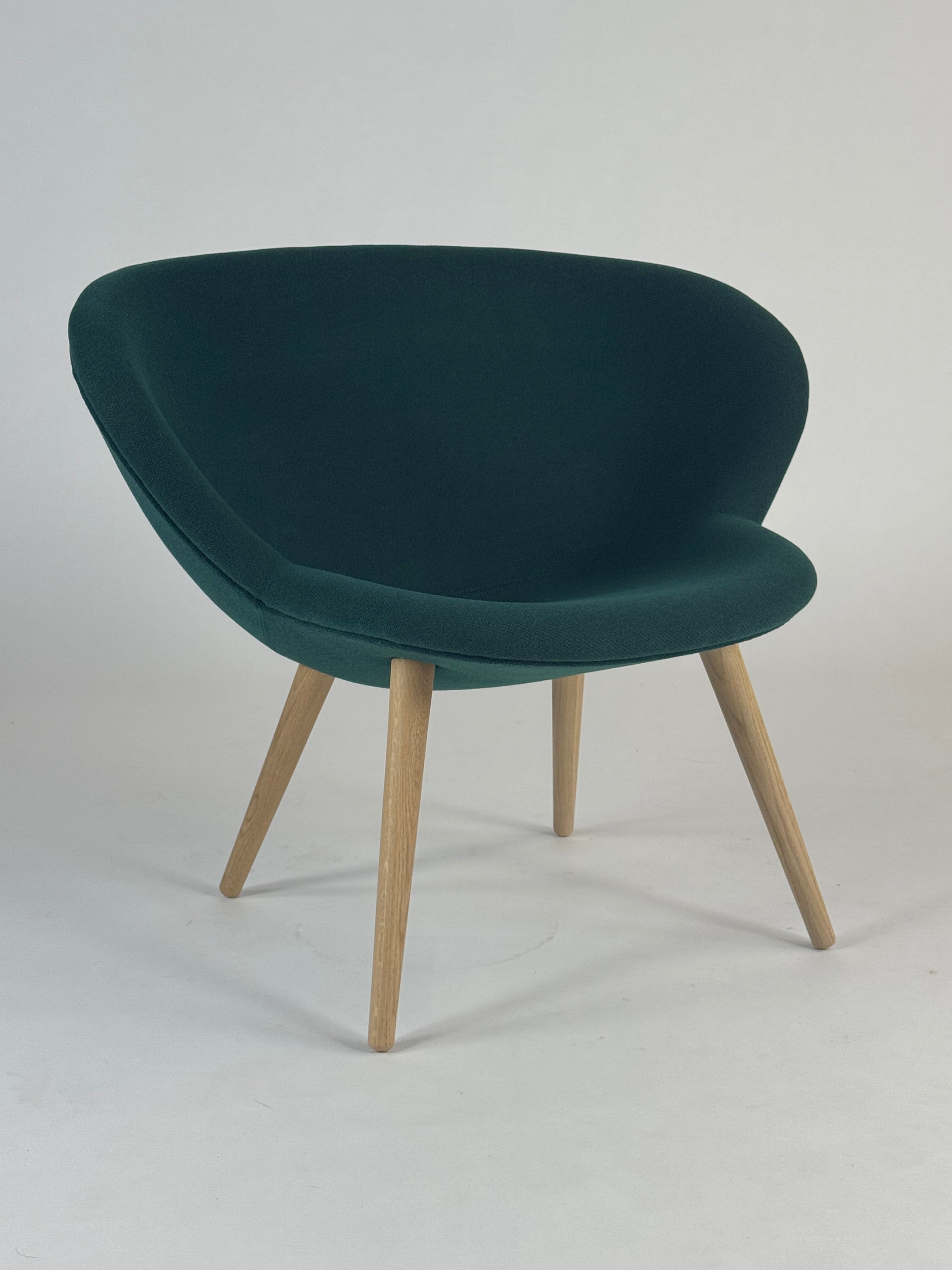 +Halle | Capri Loungestol (Grøn)