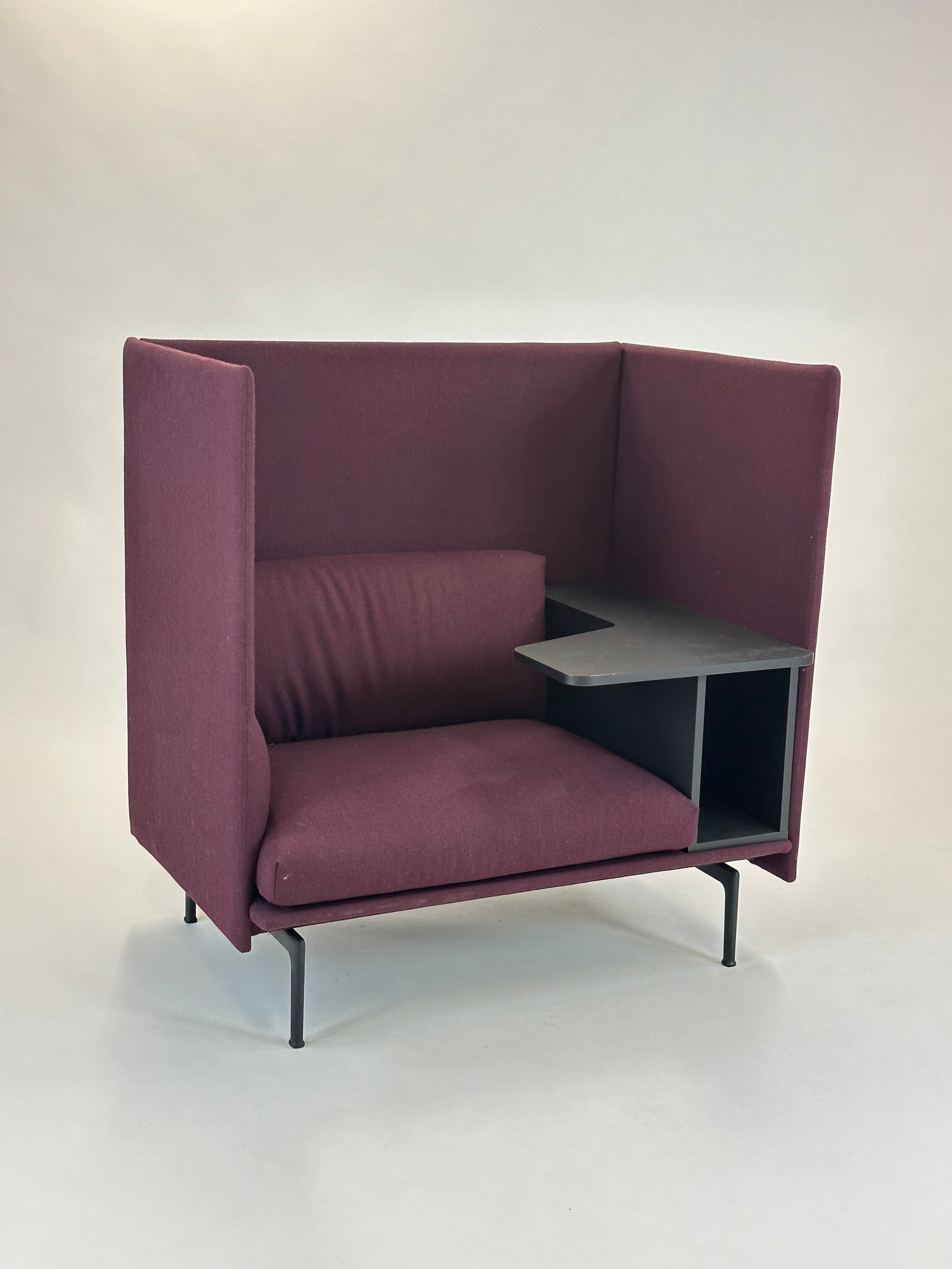 Muuto Outline Highback Work 100 Sofa (Lilla)