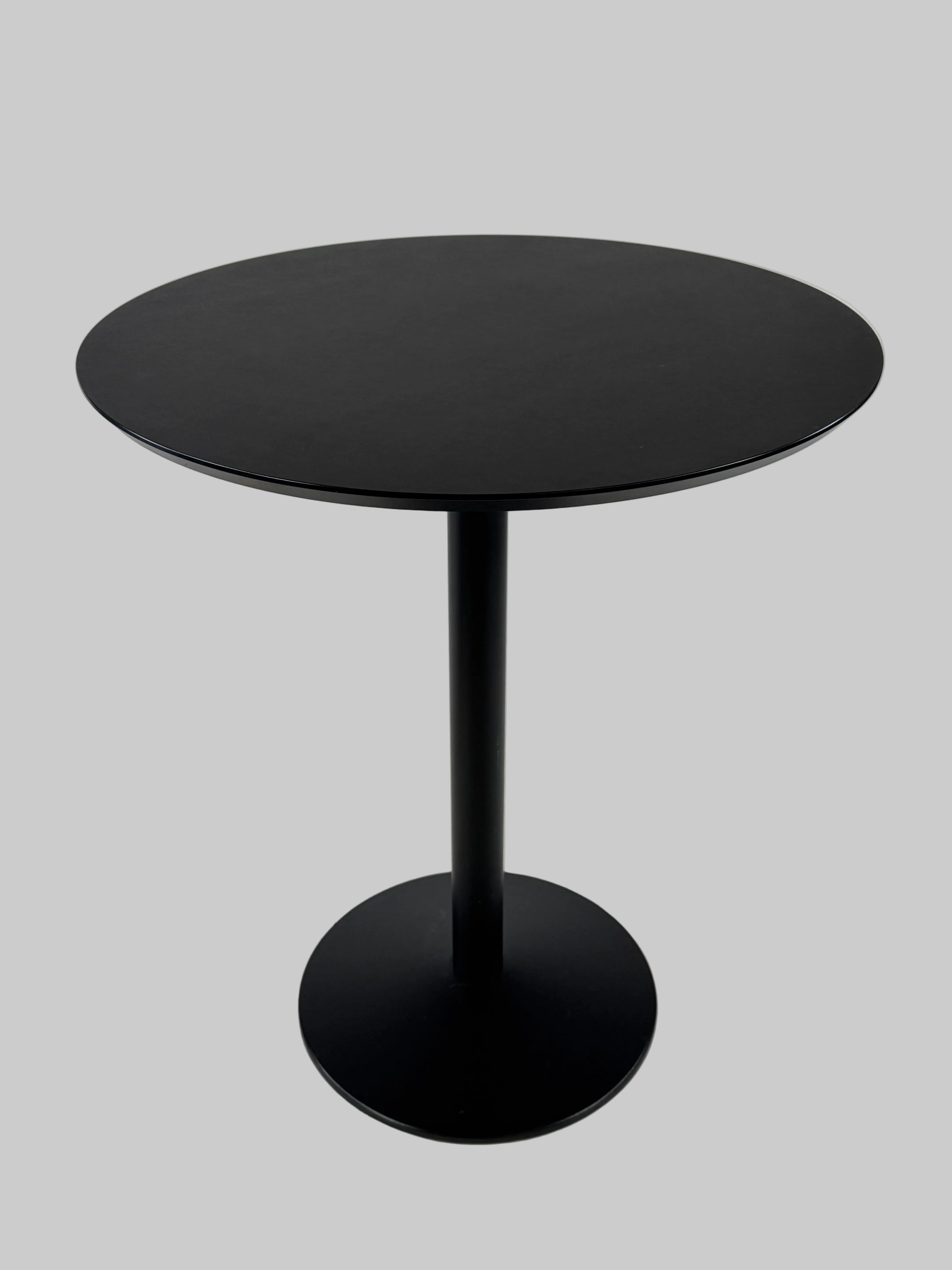 Dencon Højbord – Sort Ø90 cm