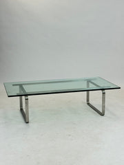 Rektangulært Loungebord (m. Glasplade)