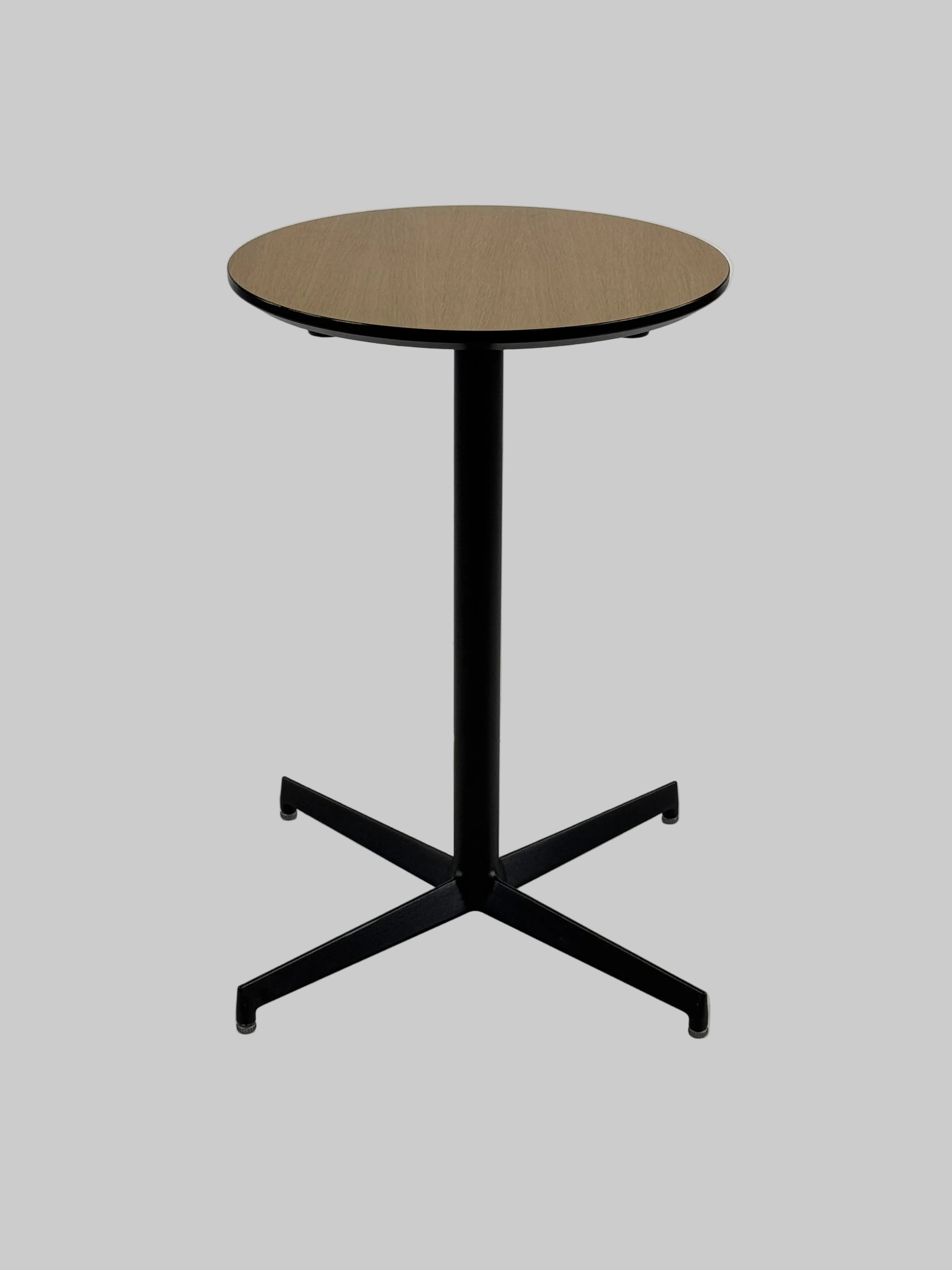 Pedrali Laja Bord - Natur/Sort Stel Ø50 cm
