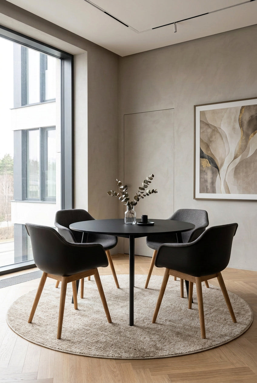 Four Design FourMe 44 Stol – Grå/Sort/Eg Stel