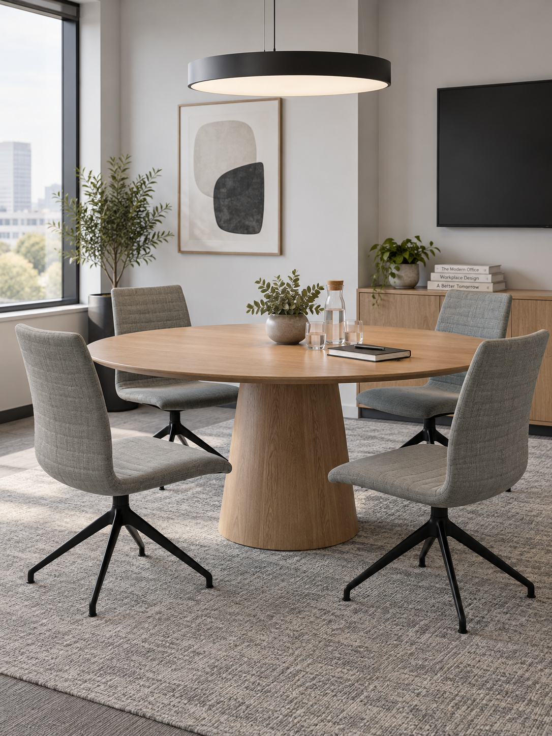 Savir Design Gate 11 Stol – Grå/Sort Stel
