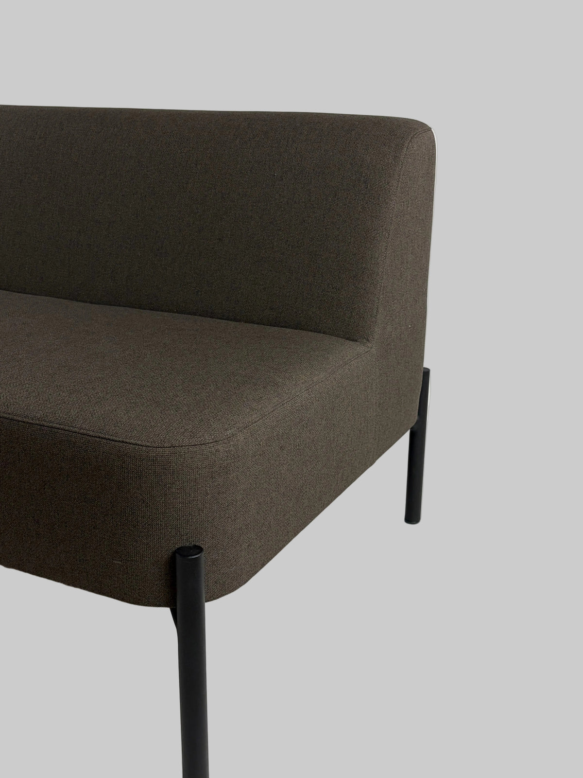 Holmris B8 Tweet Sofa – Brun/Sort Stel