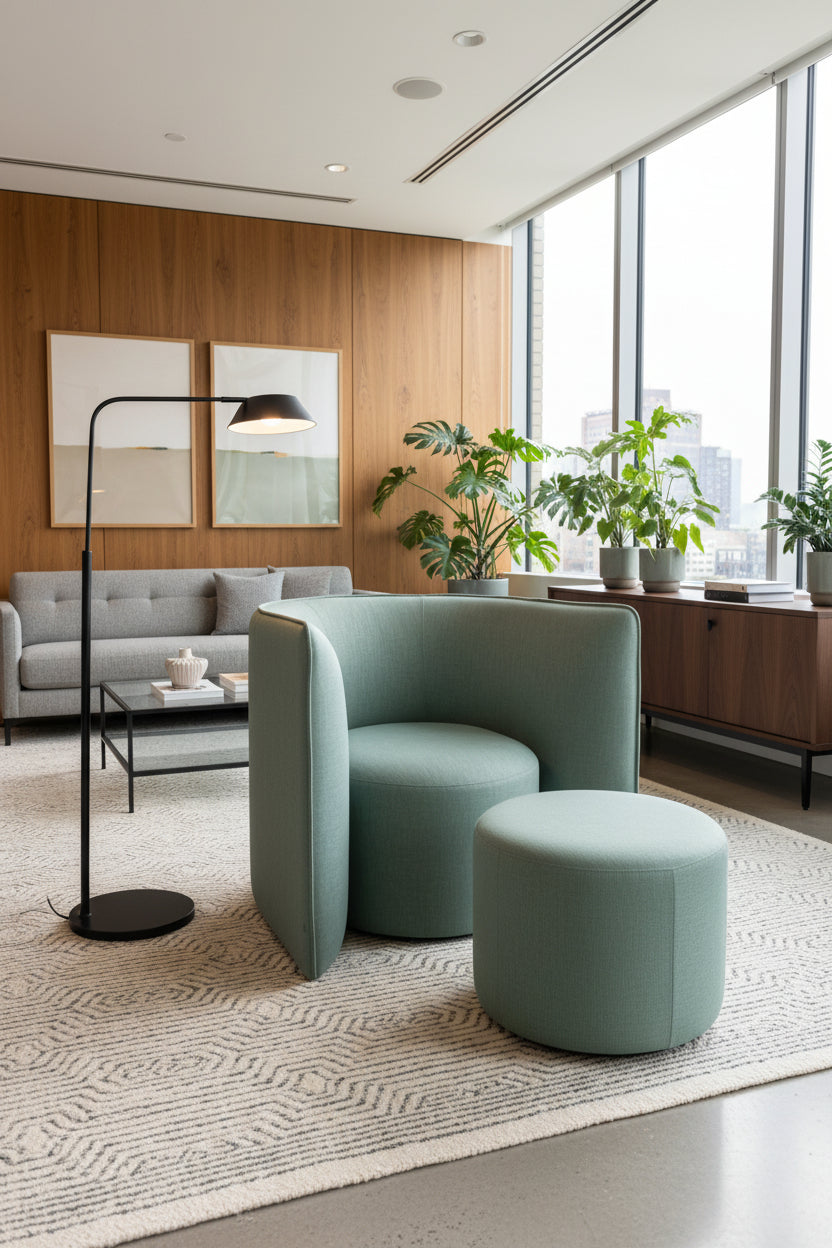 +Halle Proto Chair Out - Grøn