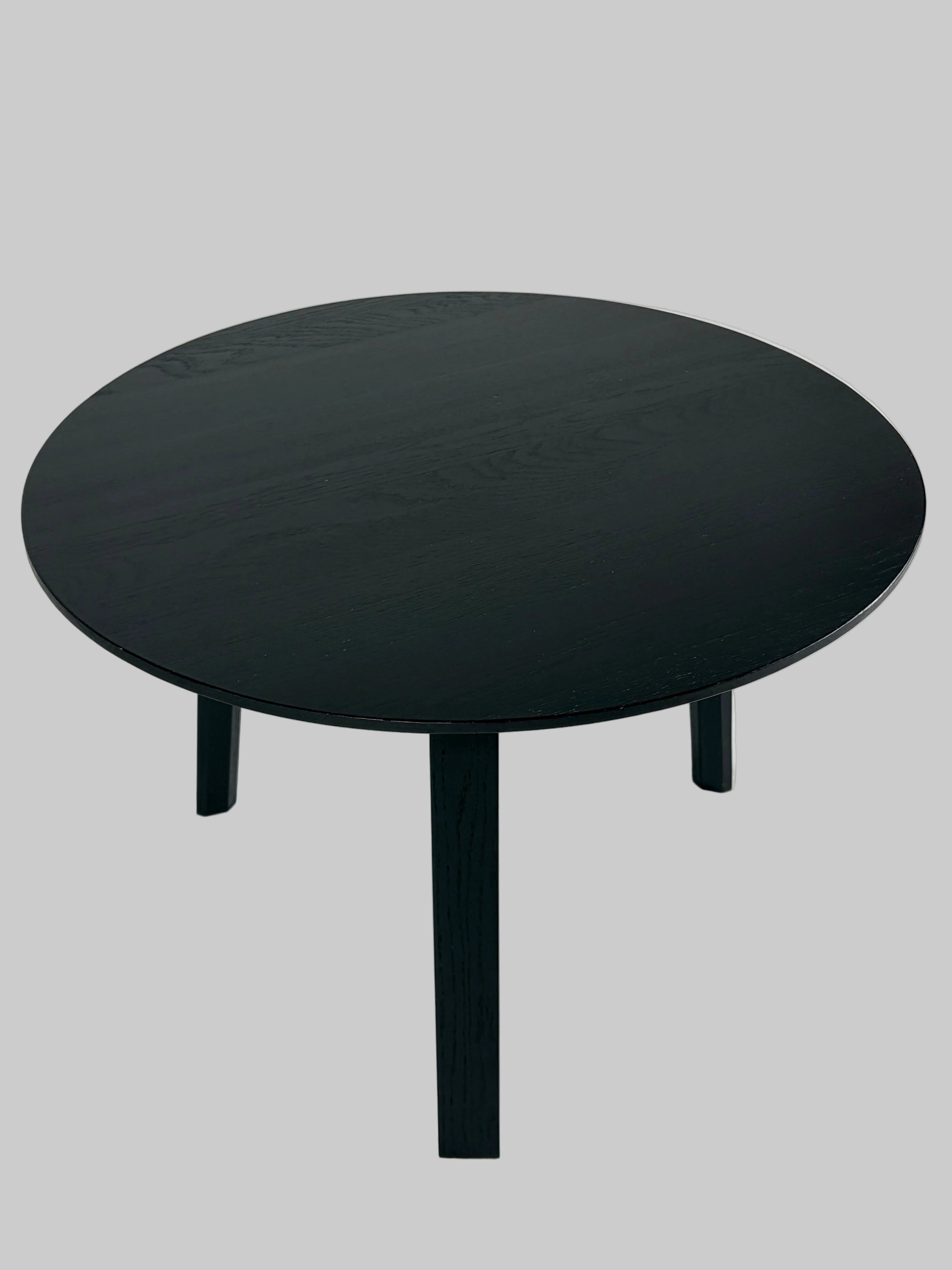 HAY Bella Sofabord – Sort Ø60cm