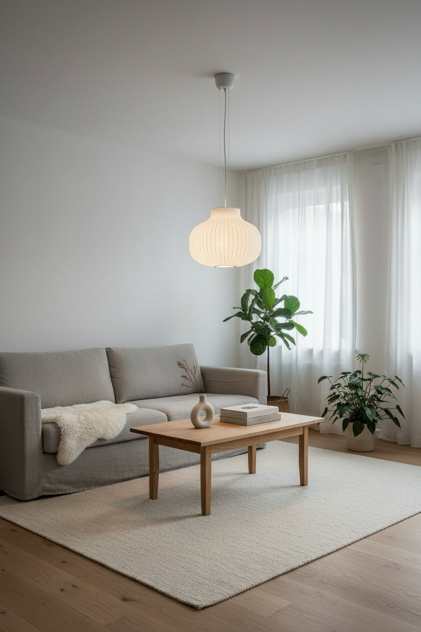 Muuto Strand Pendel Closed – Hvid Ø45cm