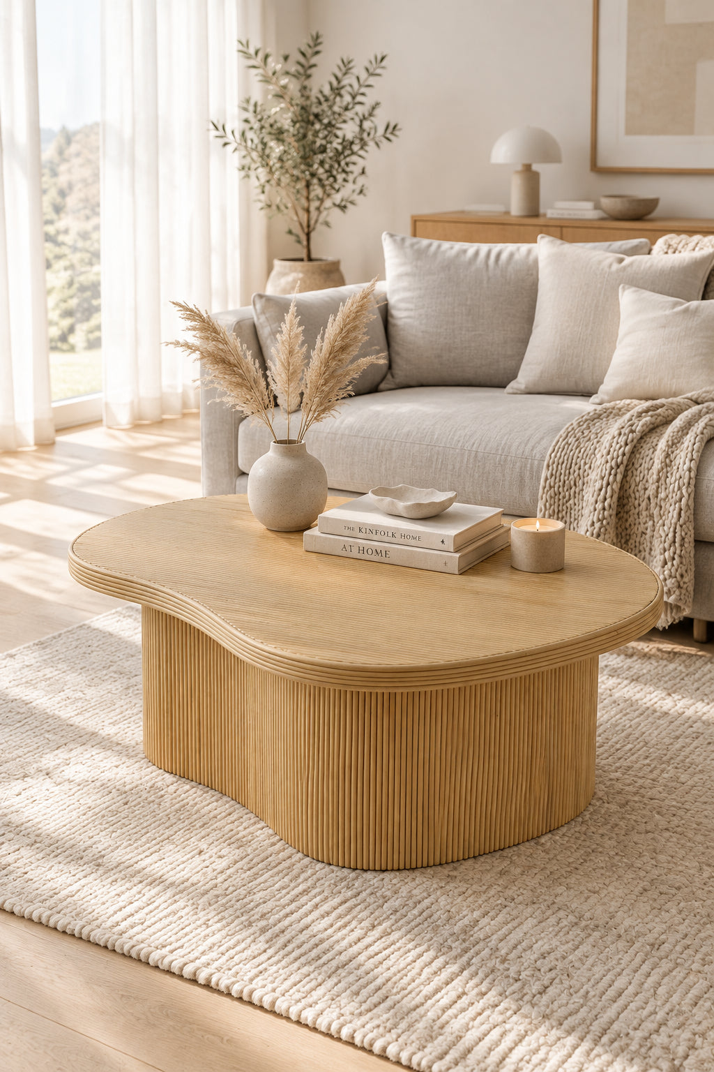 Ferm Living Isola Sofabord – Natur